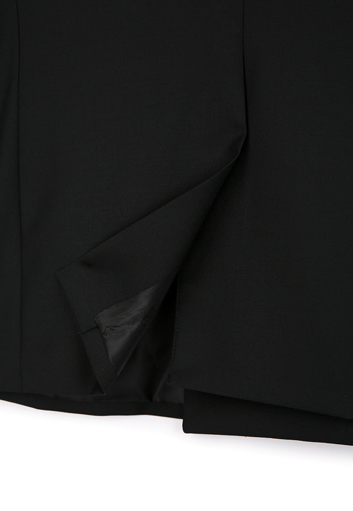 Tonywack - High Density Wool Hidden Button Blazer (Black) product image 13 | TRAB K-Fashion Australia