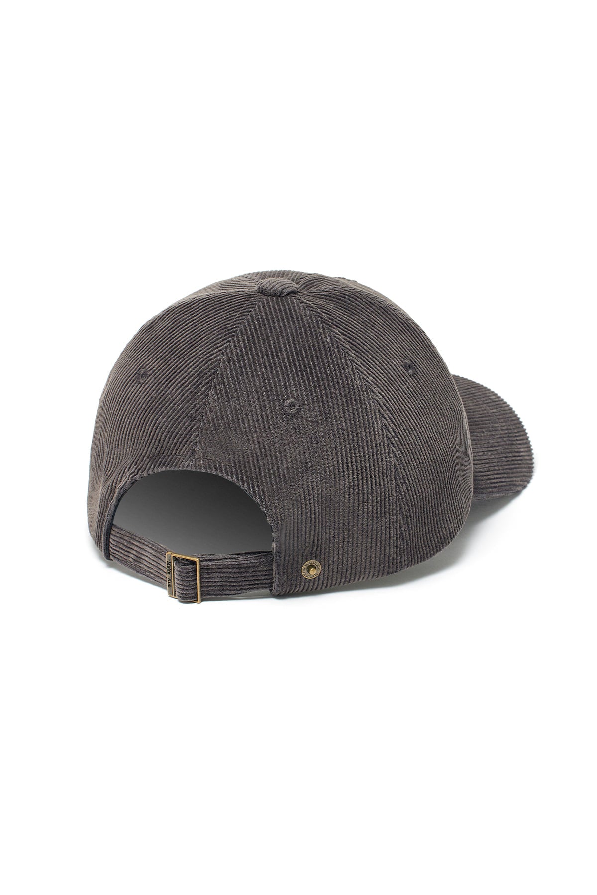 Matin Kim - Matin Corduroy Ball Cap (Charcoal) product image 3 | TRAB K-Fashion Australia