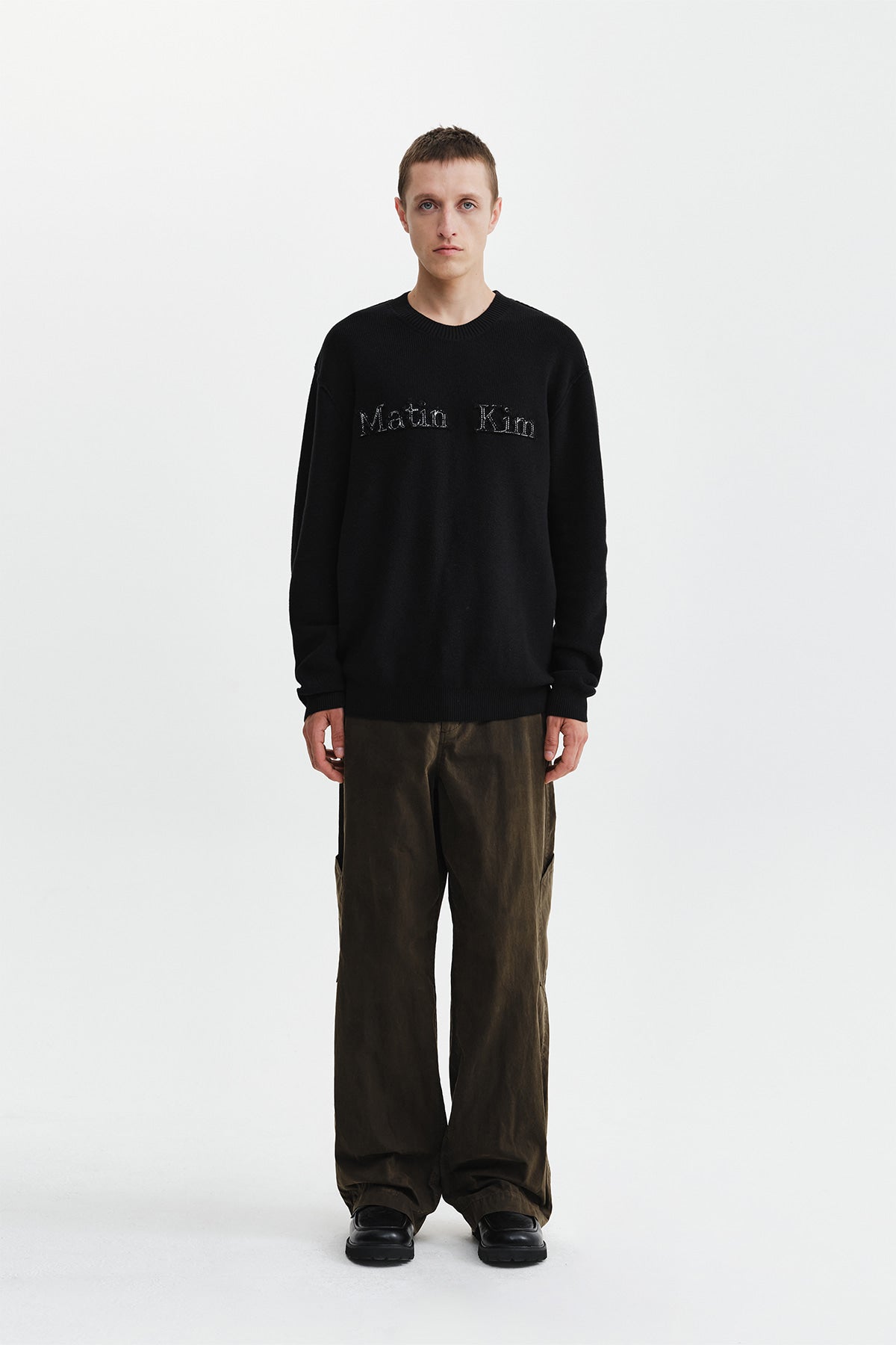 Matin Kim - Faded Wax Pants (Khaki) product image 11 | TRAB K-Fashion Australia
