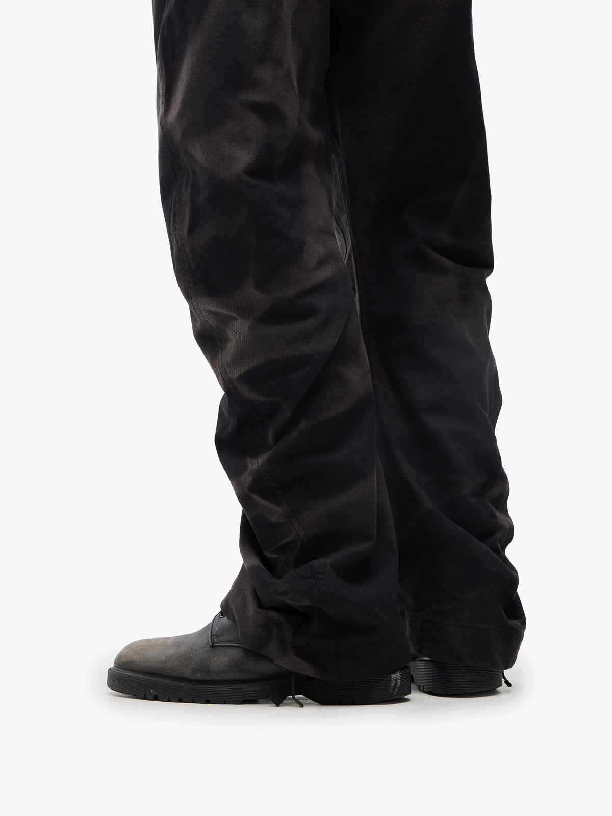 Jiyong Kim - Sun-Bleached Twisted Trousers (Black) product image 8 | TRAB K-Fashion Australia