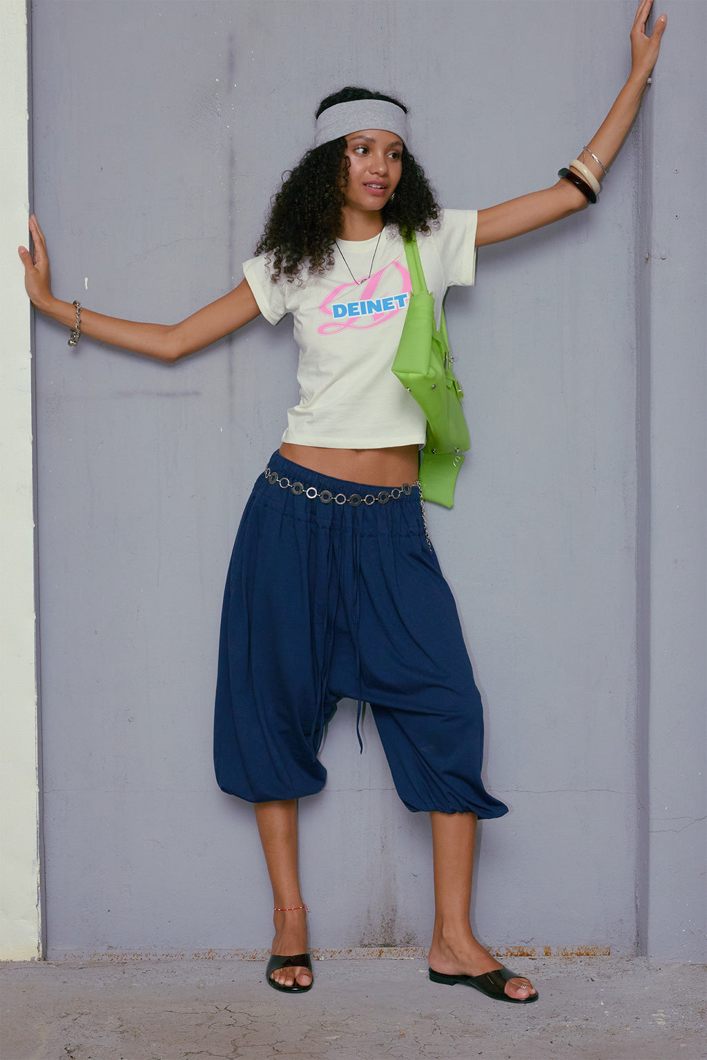 Deinet - Signature Logo Slim T-Shirt (Yellow) product image 6 | TRAB K-Fashion Australia