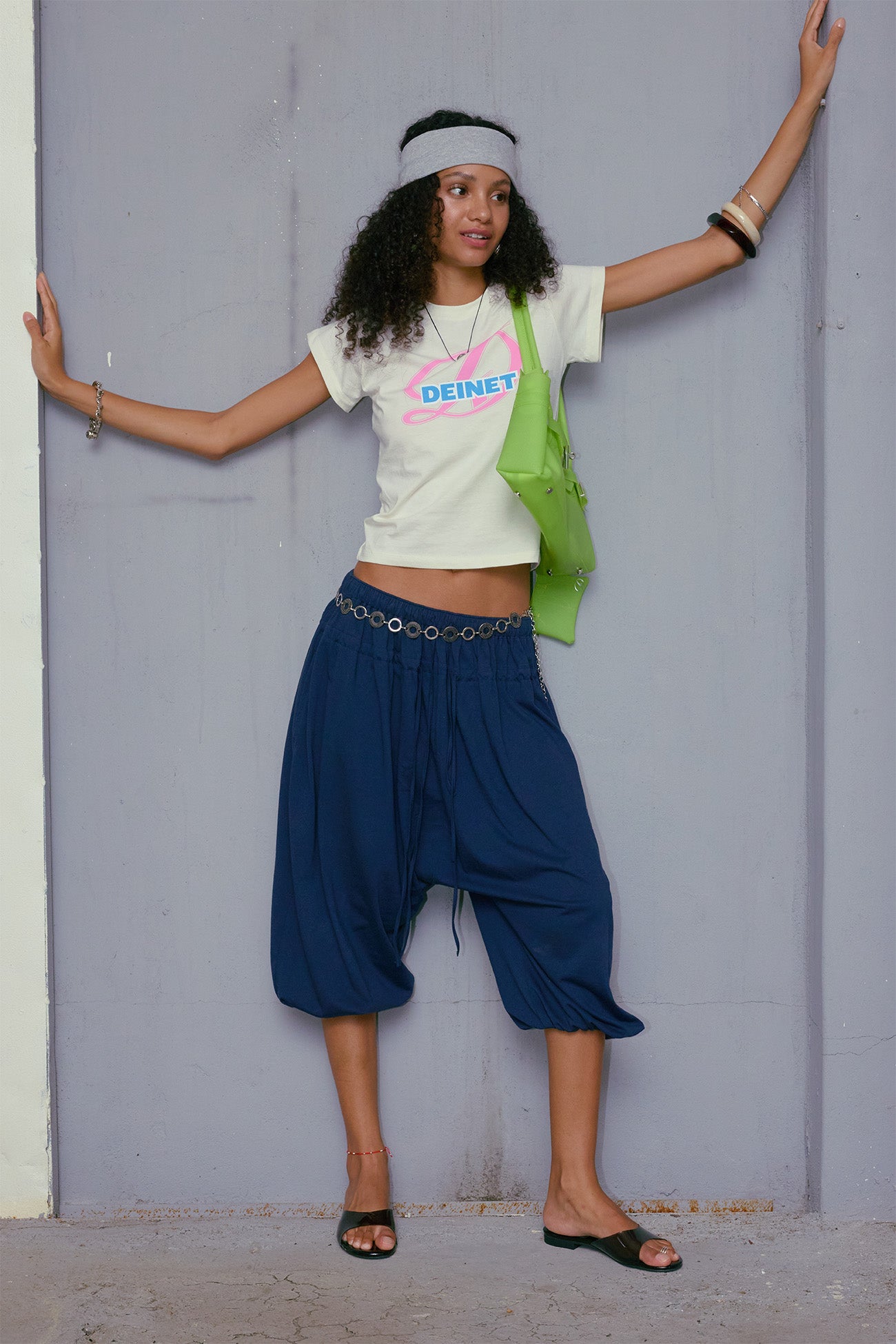 Deinet - Signature Logo Slim T-Shirt (Yellow) product image 6 | TRAB K-Fashion Australia