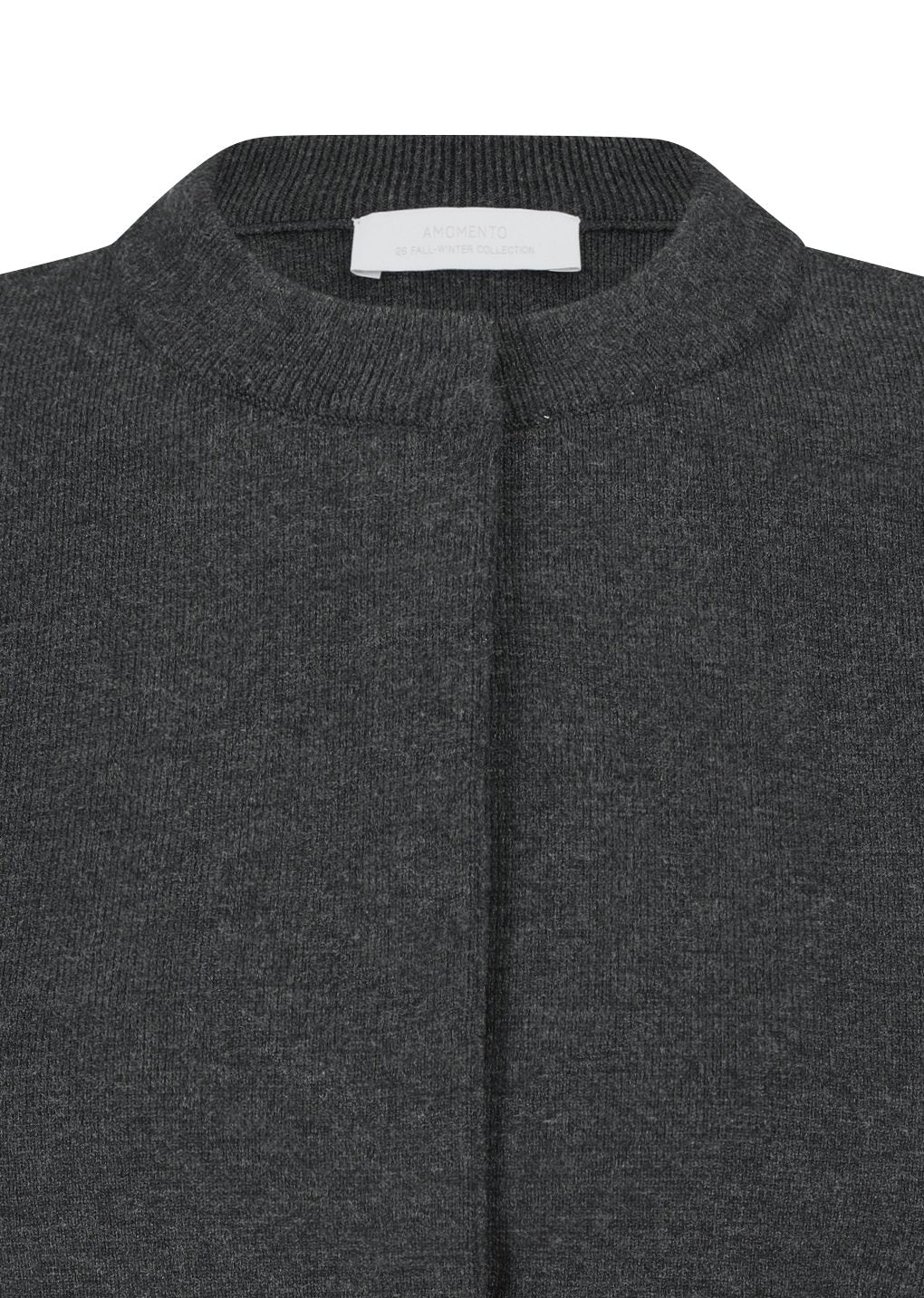 Amomento - Rounded sleeve cardigan (Charcoal) product image 9 | TRAB K-Fashion Australia