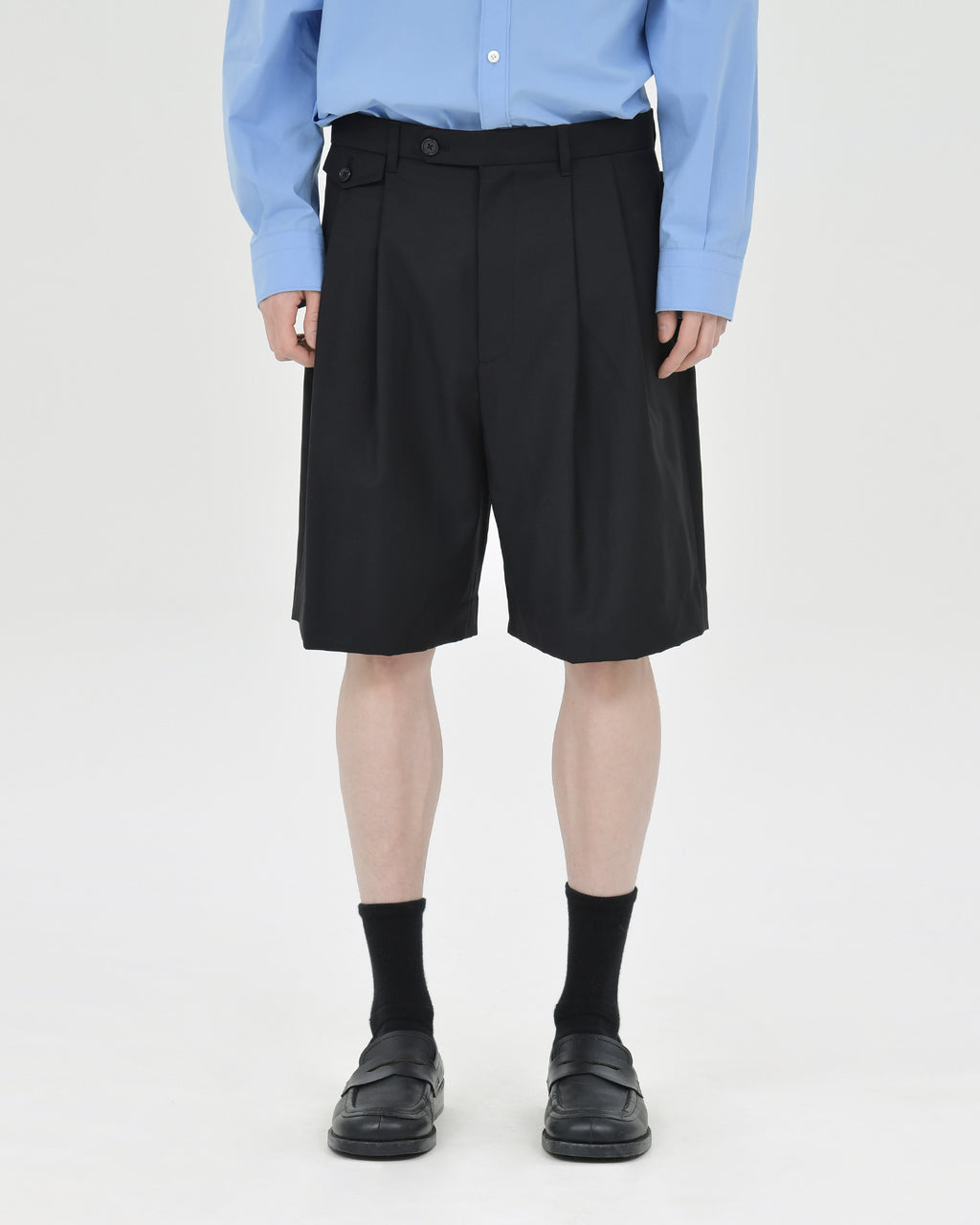 Brownyard - Wool Half Pants (Black) product image 1 | TRAB K-Fashion Australia