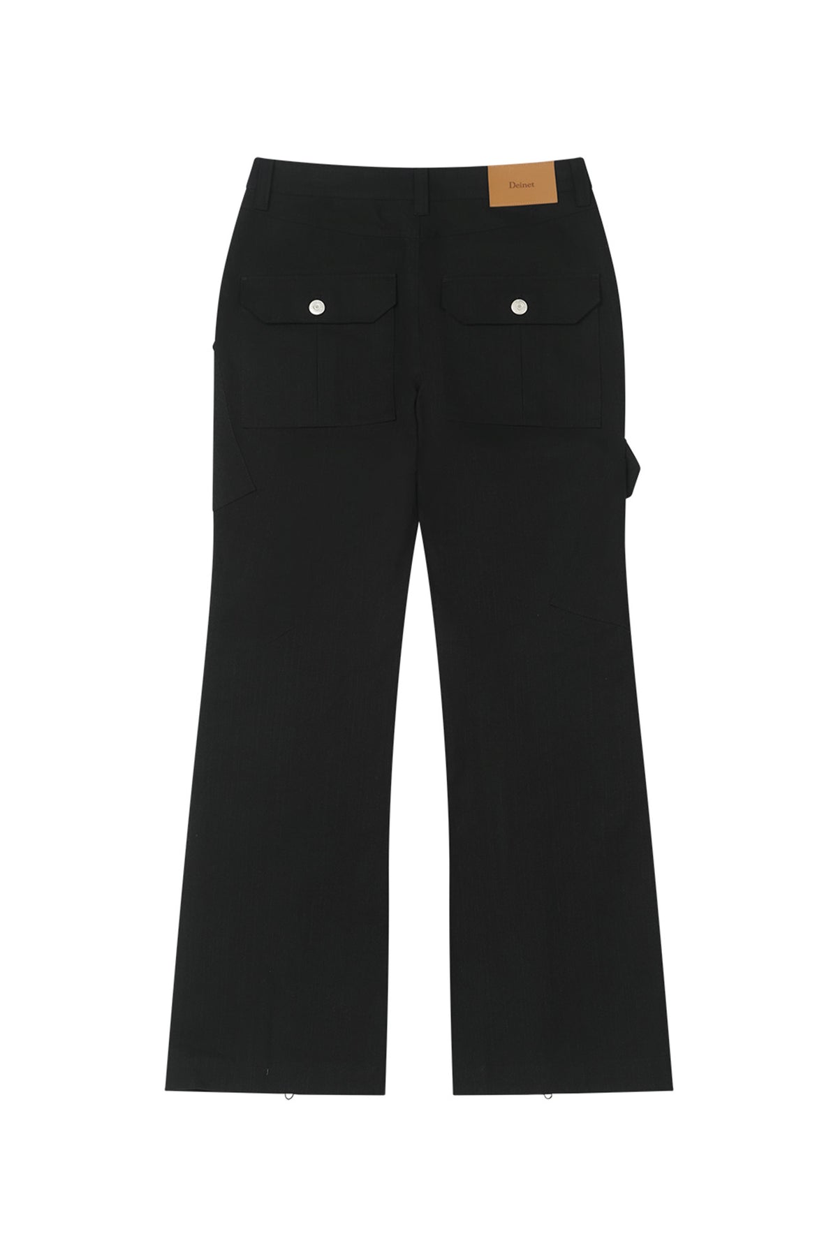 Deinet - Zipper Bootscut Cargo Pants (Black) product image 11 | TRAB K-Fashion Australia