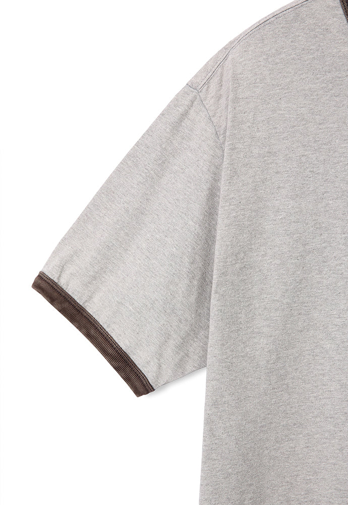 Art if acts - Ringer Tee (Grey/Mud) product image 8 | TRAB K-Fashion Australia