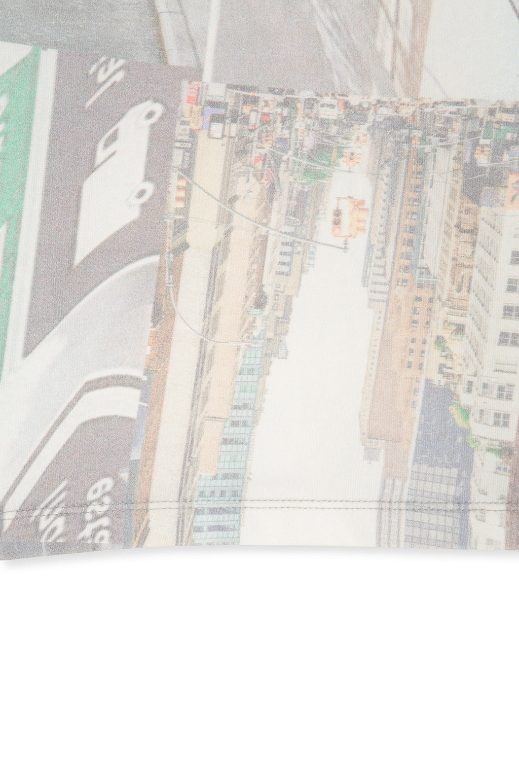 Matin Kim - Peaches Photography Crop Top (White) product image 8 | TRAB K-Fashion Australia