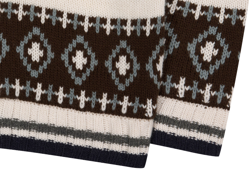 Coyseio - Mossy Cowichan Knit Jacket (Ivory) product image 28 | TRAB K-Fashion Australia