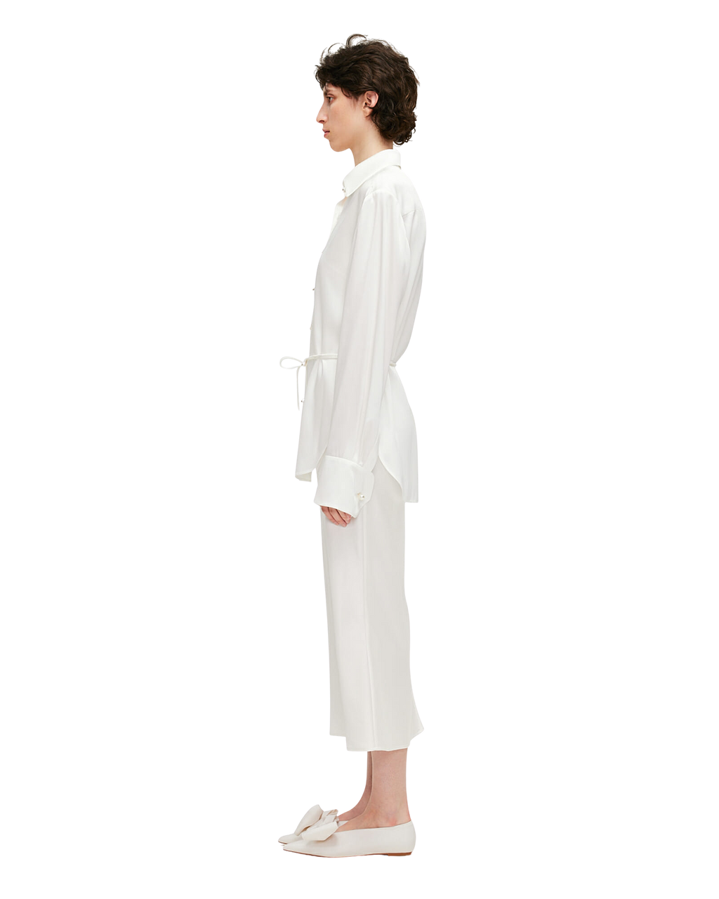 Kimhe Kim - Silk Shirt (White) product image 3 | TRAB K-Fashion Australia