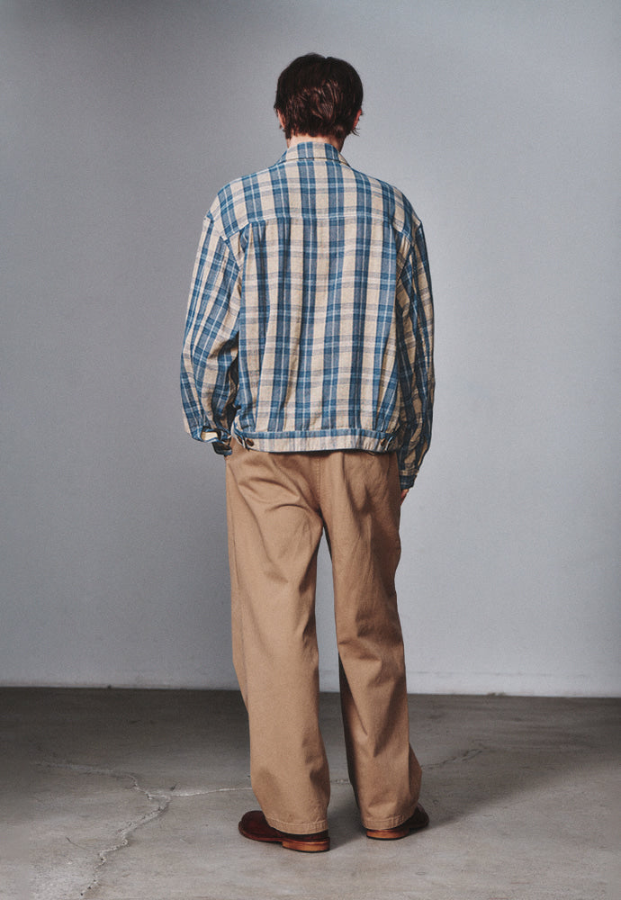 Art if acts - Vintage Check Trucker (Vintage Blue) product image 3 | TRAB K-Fashion Australia