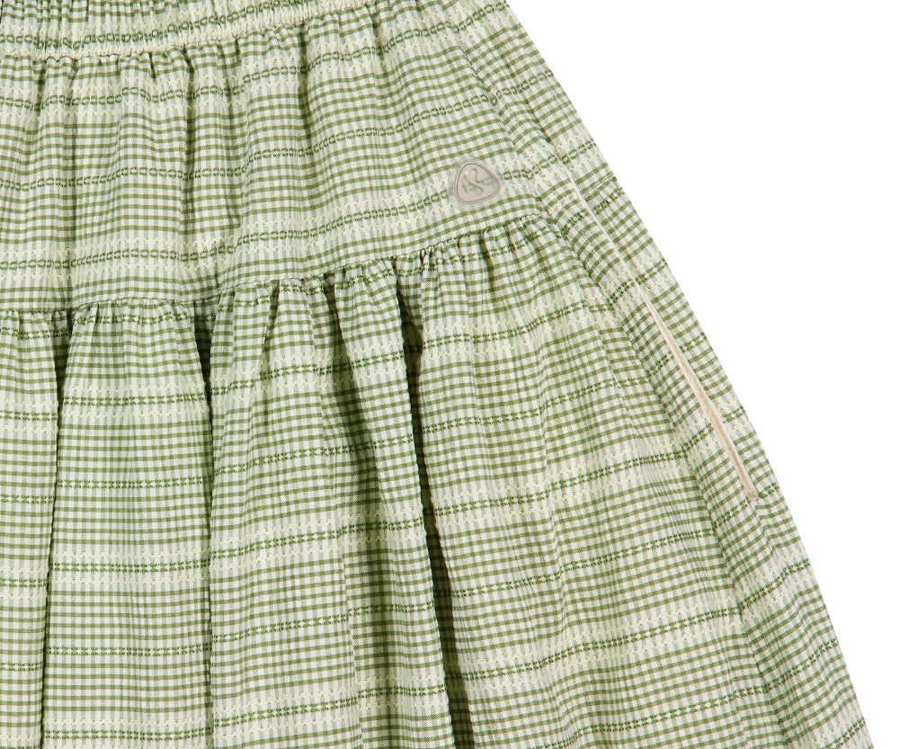 Coyseio - Wide Shirring Skirt (Light Green) product image 18 | TRAB K-Fashion Australia