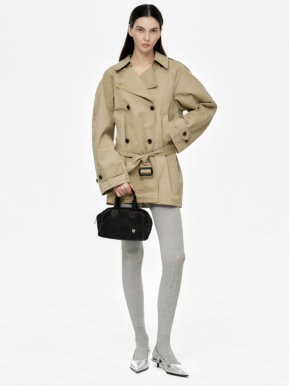 Marge Sherwood - Soft Bowling (Black Suede) product image 3 | TRAB K-Fashion Australia