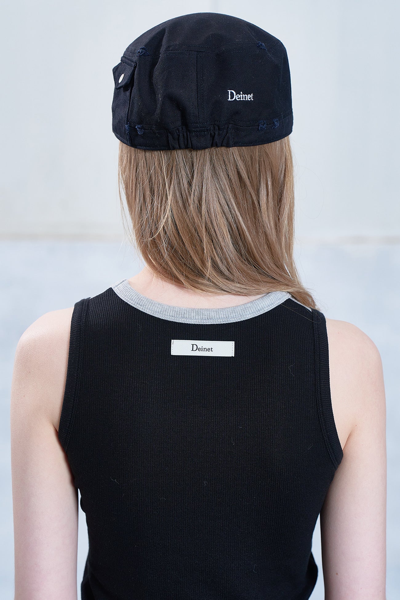 Deinet - D-Contrast Sleeveless (Black) product image 6 | TRAB K-Fashion Australia
