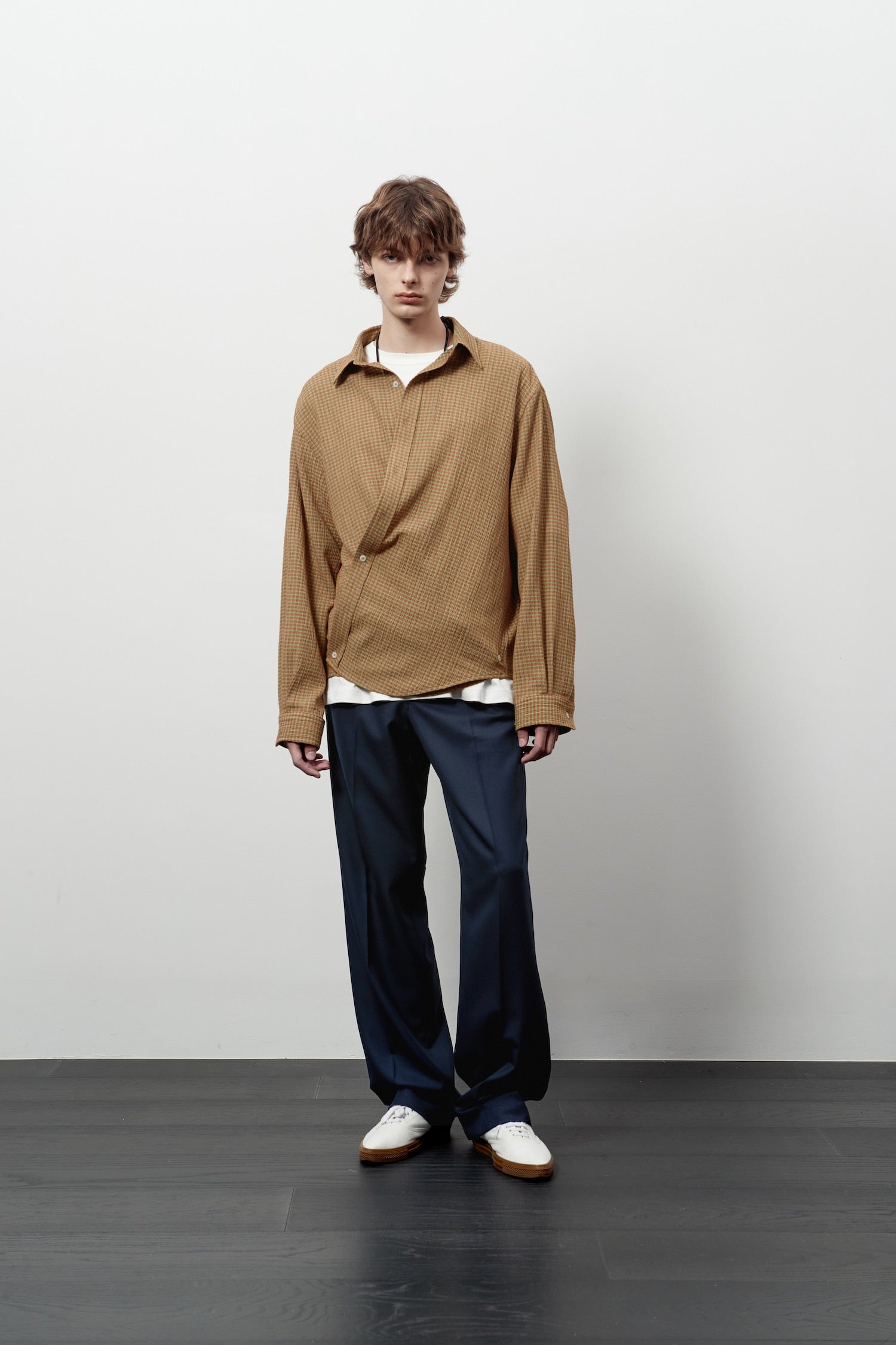 Stu - Horizontal Stripe Wrap (Shirt) product image 3 | TRAB K-Fashion Australia