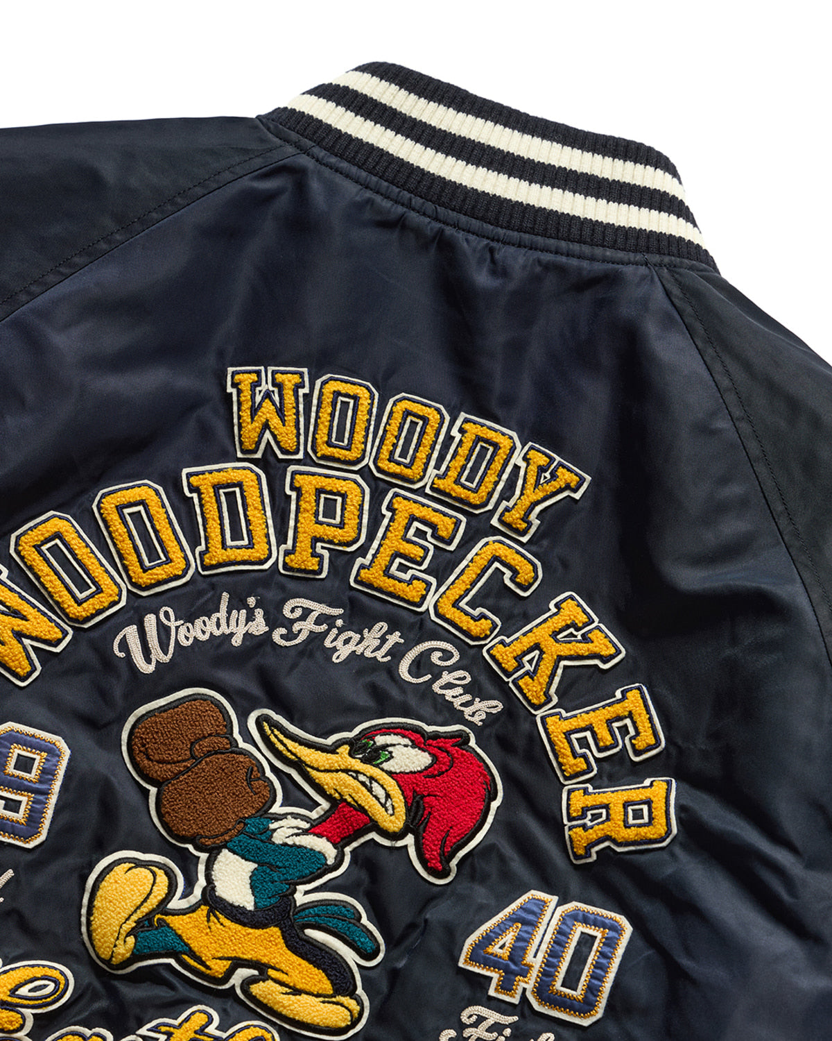 Eastlogue - Woody Fight Club Stadium Jacket (D.navy) product image 5 | TRAB K-Fashion Australia
