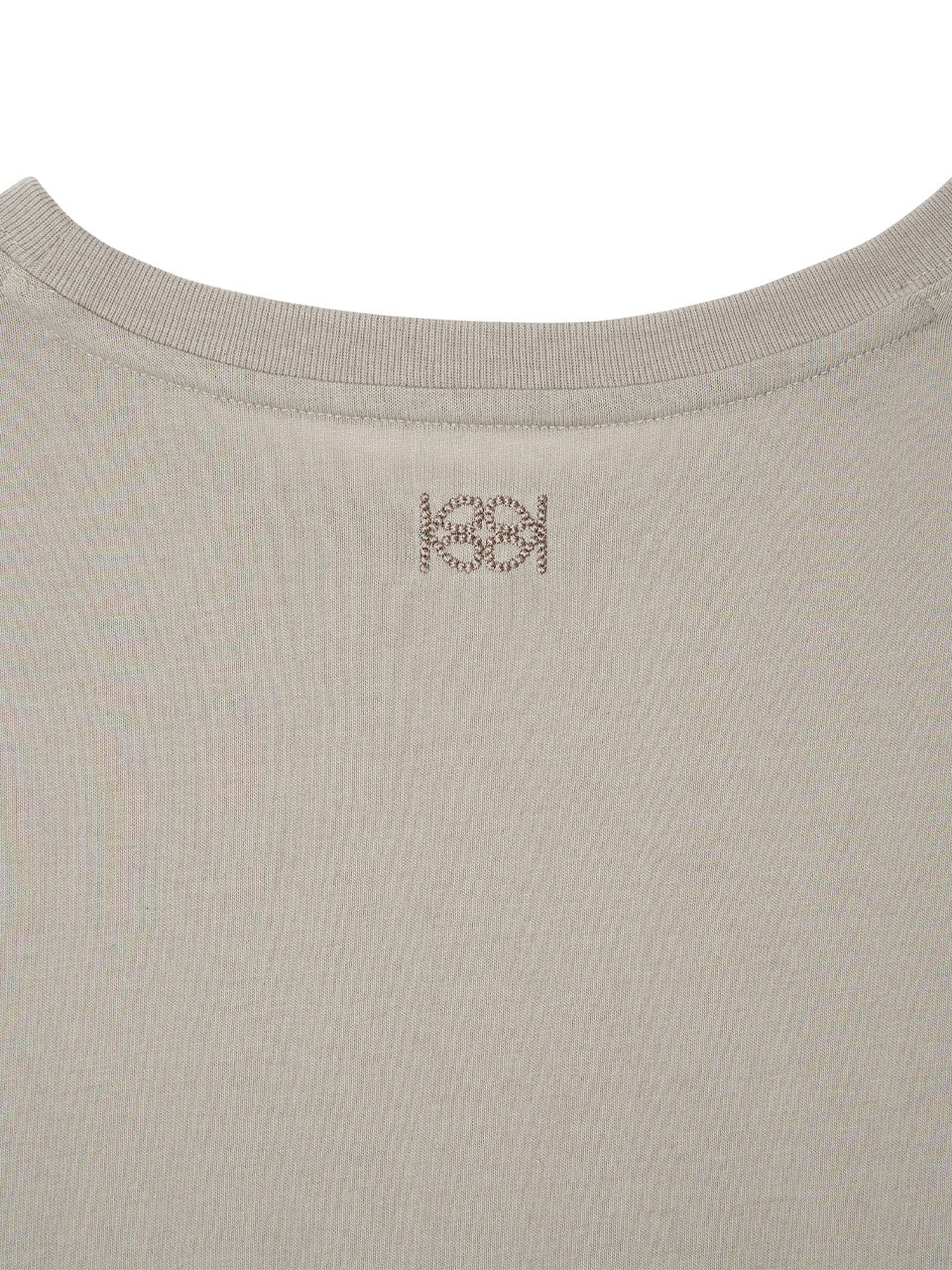 Kijun - Logo Studded Tee Taupe product image 10 | TRAB K-Fashion Australia