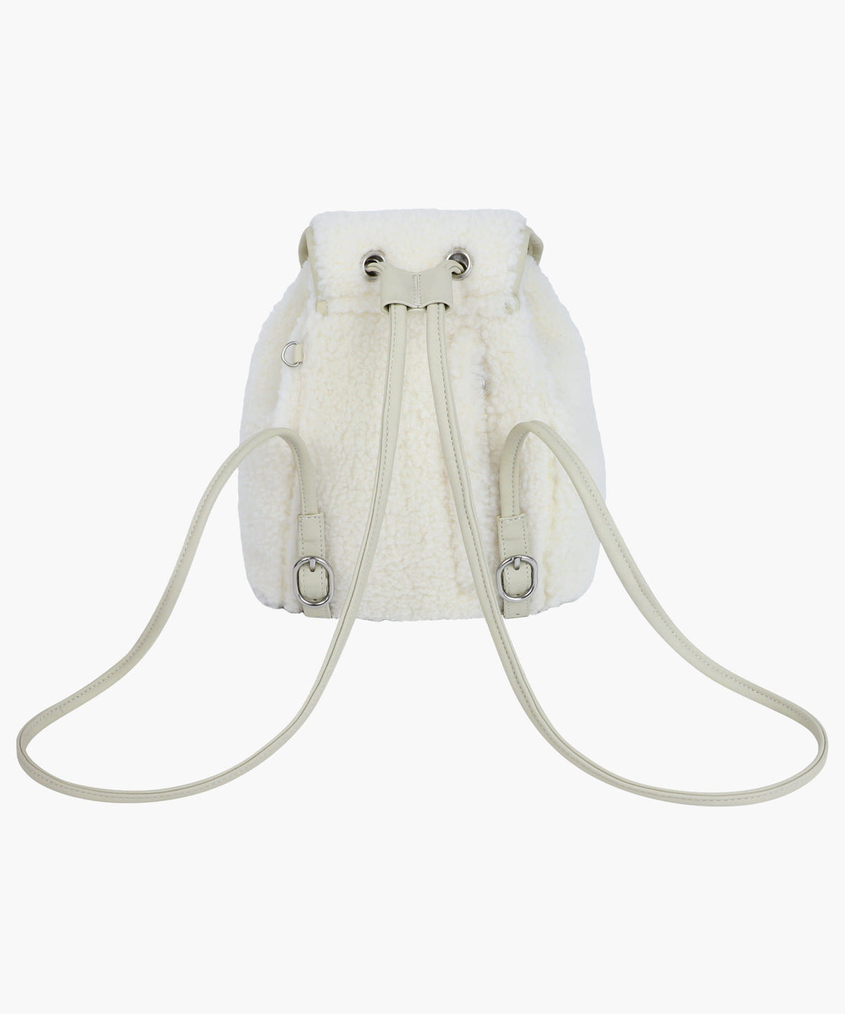 Marithe & Francois Girbaud - Classic Logo Mini Backpack (Ivory) product image 3 | TRAB K-Fashion Australia