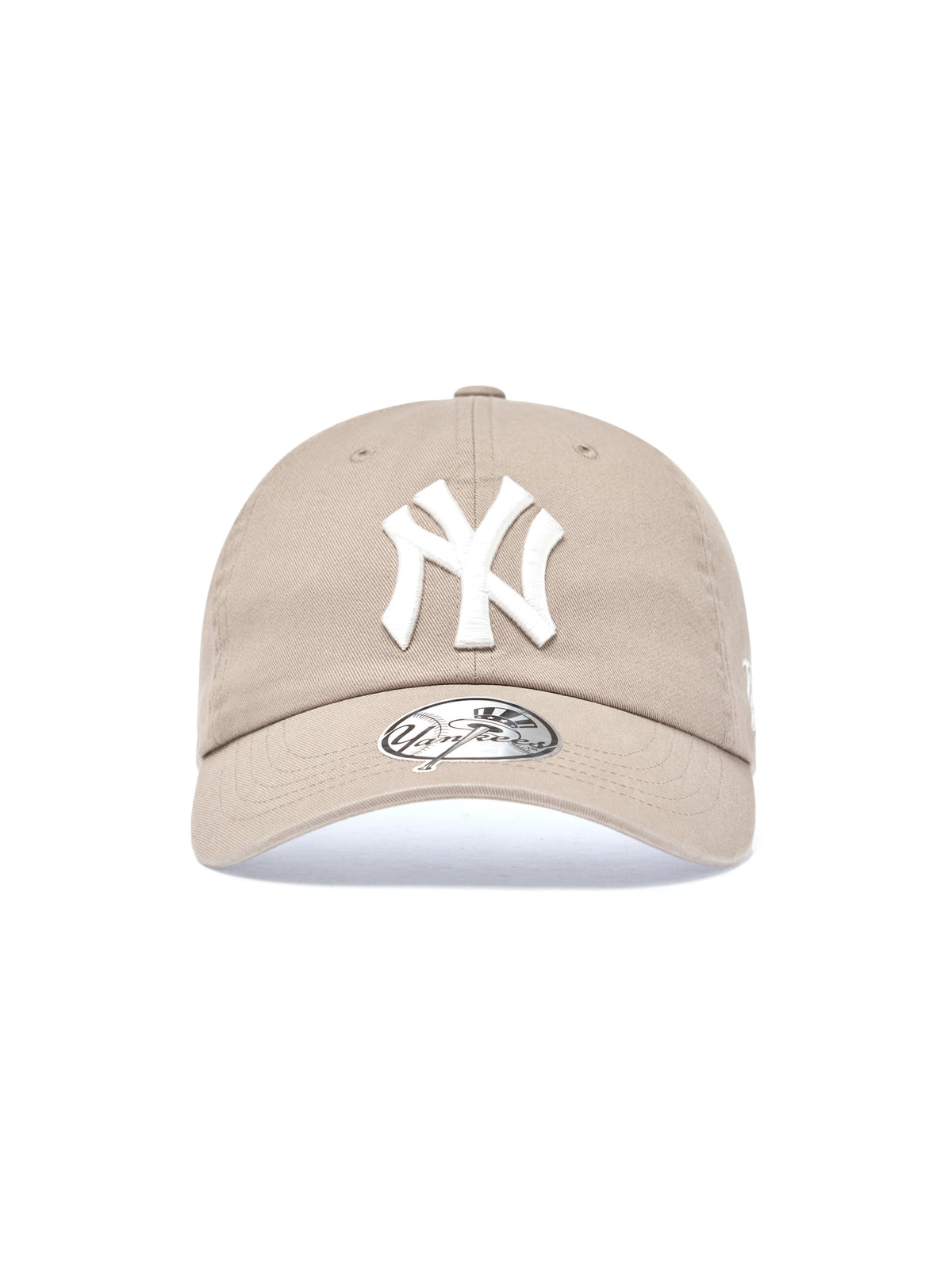 MLB Korea - MLB Signature Unstructured Ball Cap New York Yankees (Beige) product image 7 | TRAB K-Fashion Australia