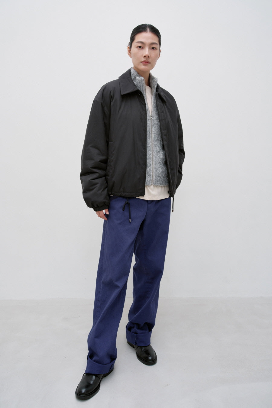 Insilence - Soft Padded Jumper (Black) product image 4 | TRAB K-Fashion Australia