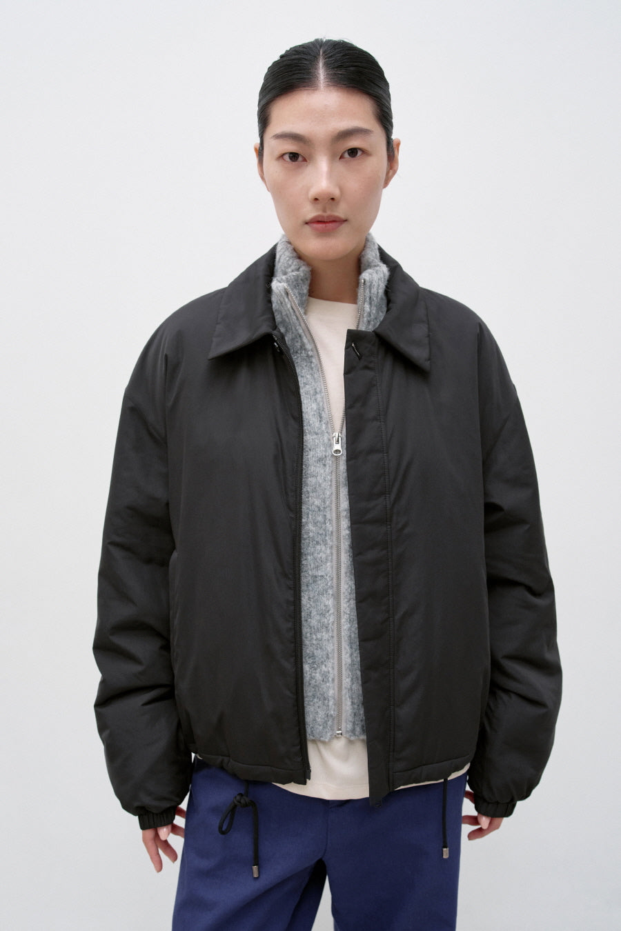 Insilence - Soft Padded Jumper (Black) product image 5 | TRAB K-Fashion Australia
