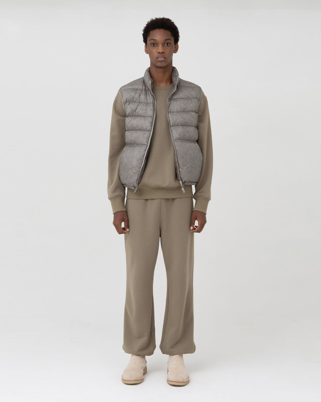 Brownyard - Down Vest (Olive Grey) product image 4 | TRAB K-Fashion Australia