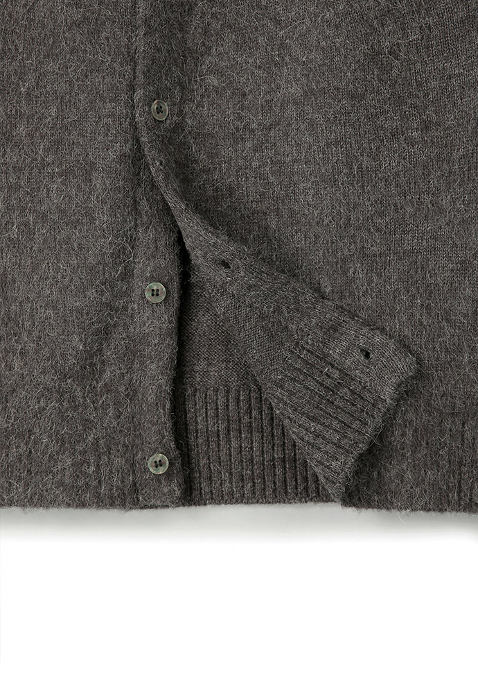 Art if acts - Fair Isle Mohair Cardigan (Grey) product image 11 | TRAB K-Fashion Australia