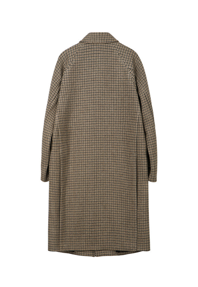 Art if acts - Balmacaan Coat (Check) product image 7 | TRAB K-Fashion Australia