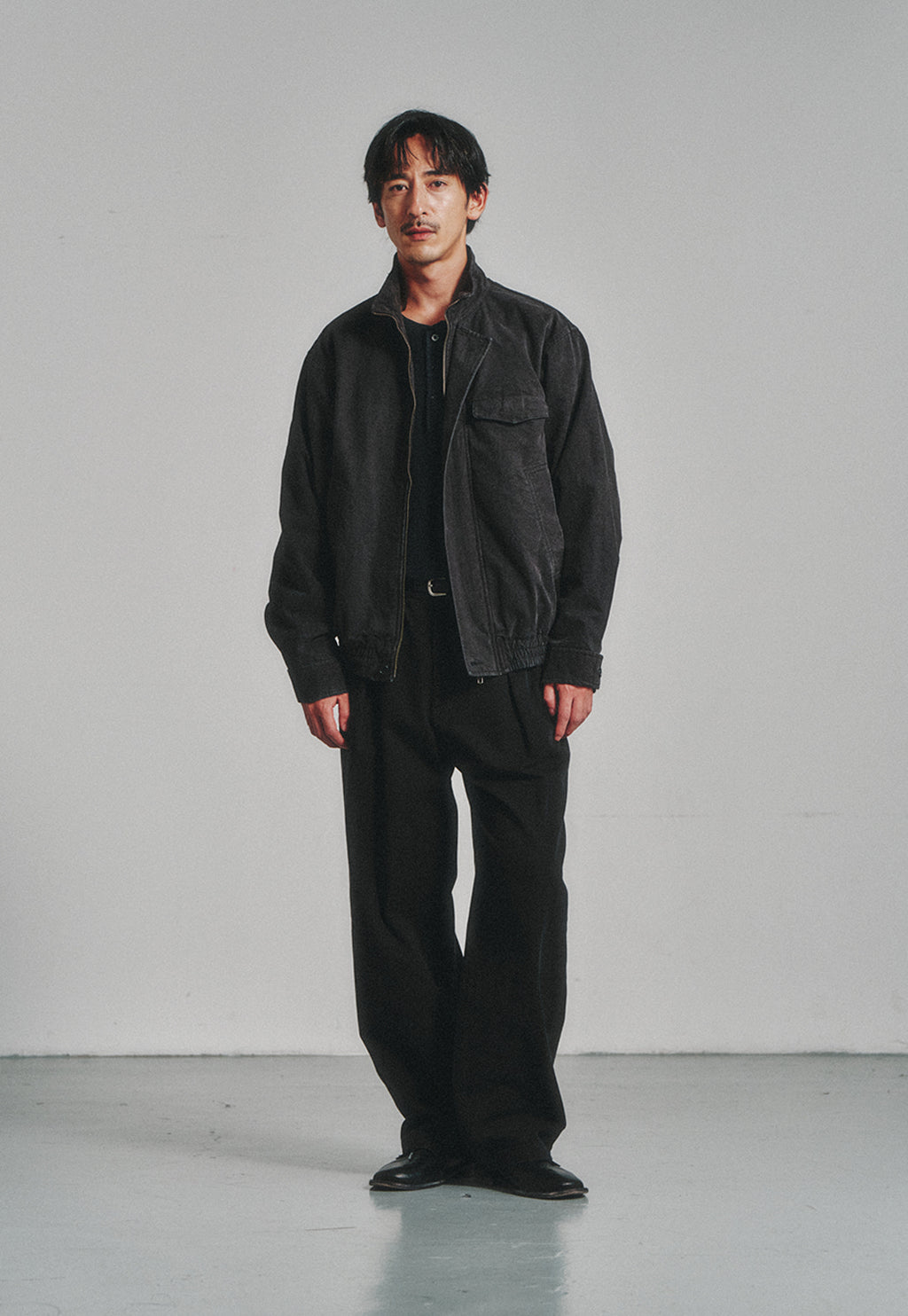 Art if acts - Pocket Deck Jacket (Black) product image 2 | TRAB K-Fashion Australia