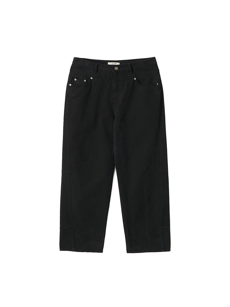 Kijun - Double Waist 5-Pocket Pants (Black) product image 8 | TRAB K-Fashion Australia