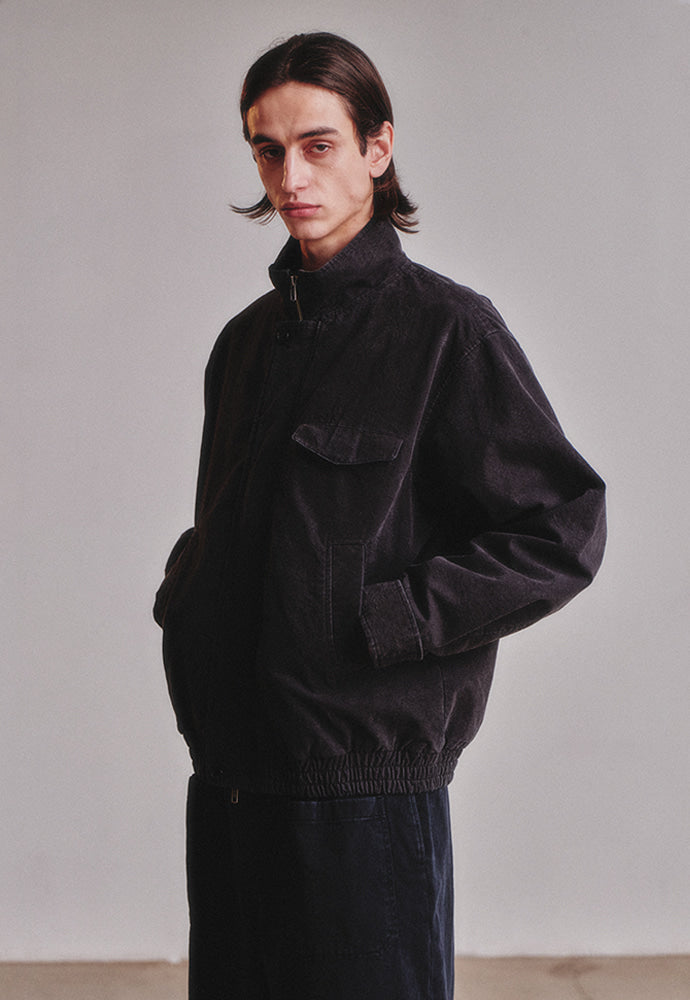 Art if acts - Pocket Deck Jacket (Black) product image 2 | TRAB K-Fashion Australia