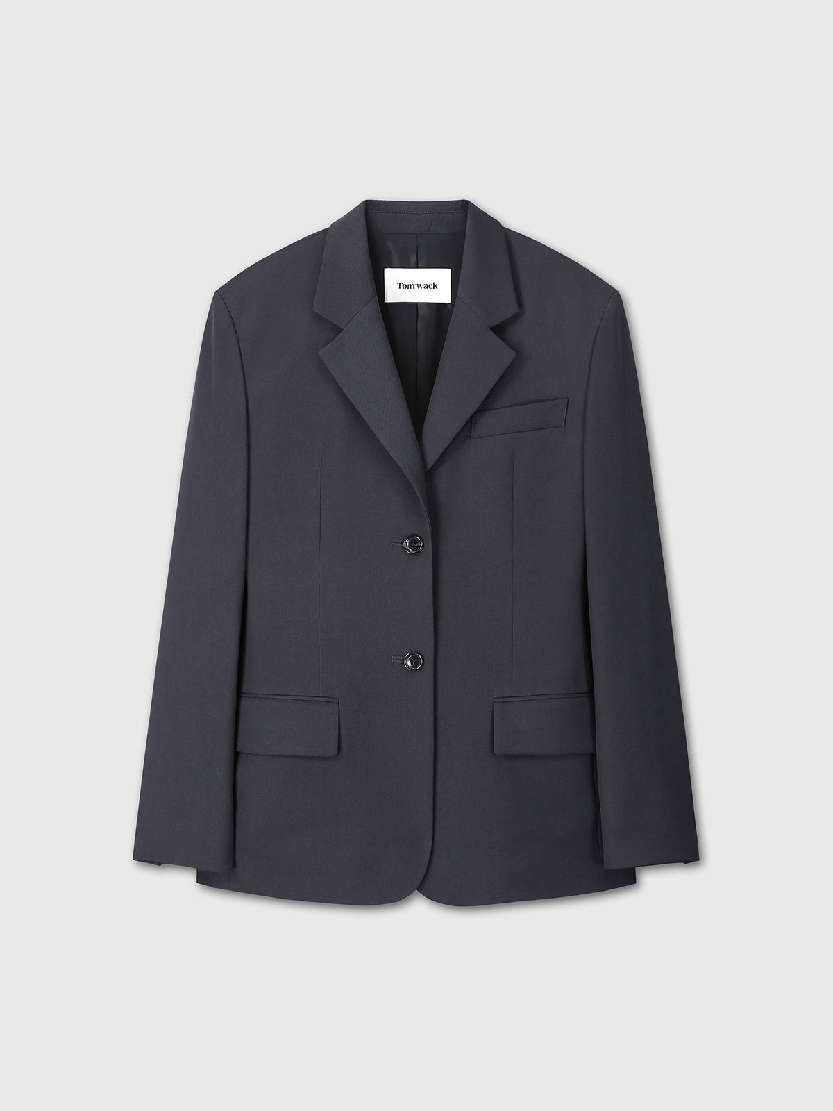 Tonywack - Single-Breasted Tailored Jacket (Charcoal) product image 10 | TRAB K-Fashion Australia