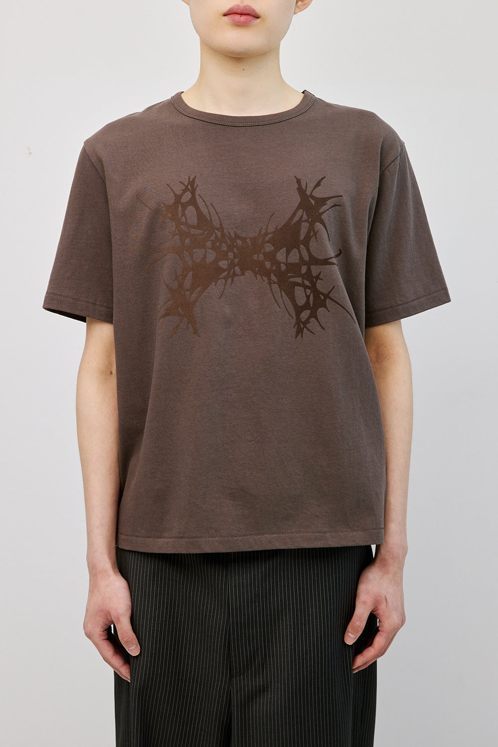 Hatchingroom - Abstract H Tee (Mud Brown) product image 11 | TRAB K-Fashion Australia