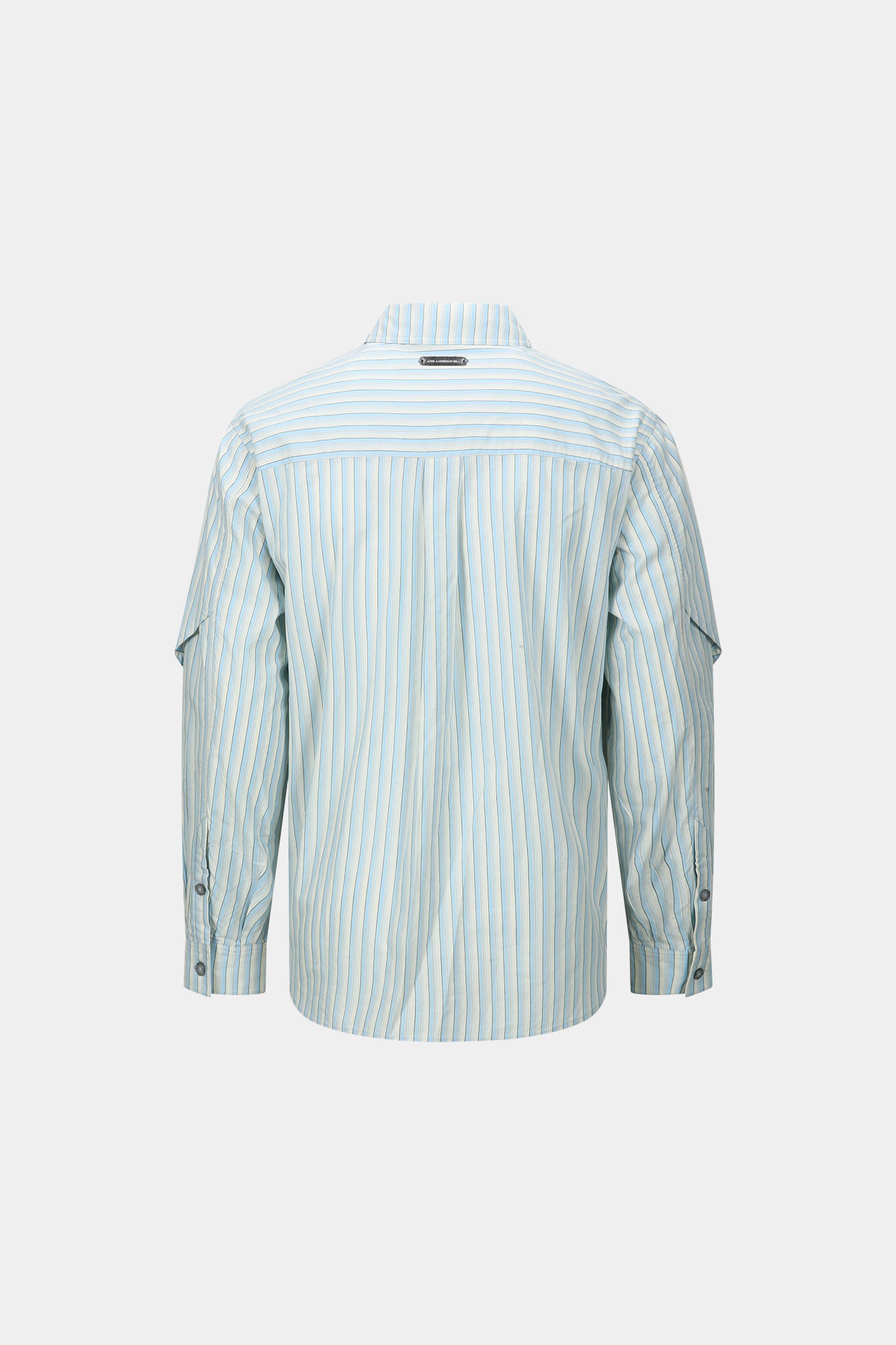 Andersson Bell - Stripe Layered Shirt (Blue) product image 9 | TRAB K-Fashion Australia