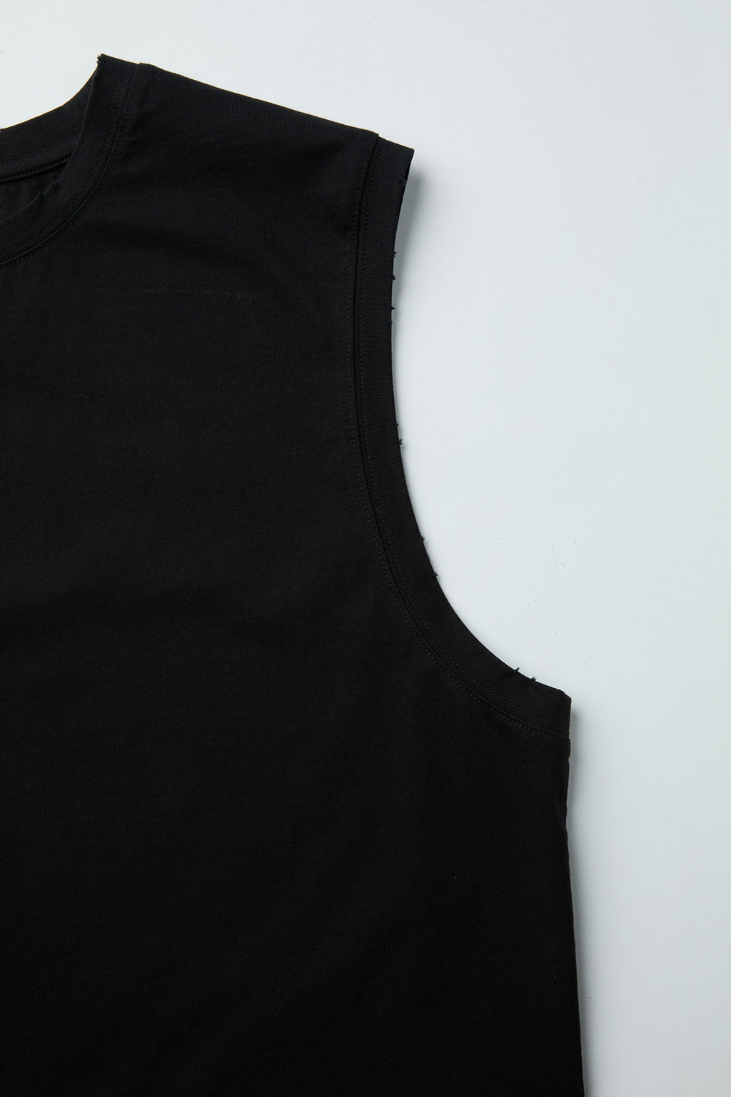 Coor - Distressed Cotton Sleeveless (Black) product image 6 | TRAB K-Fashion Australia