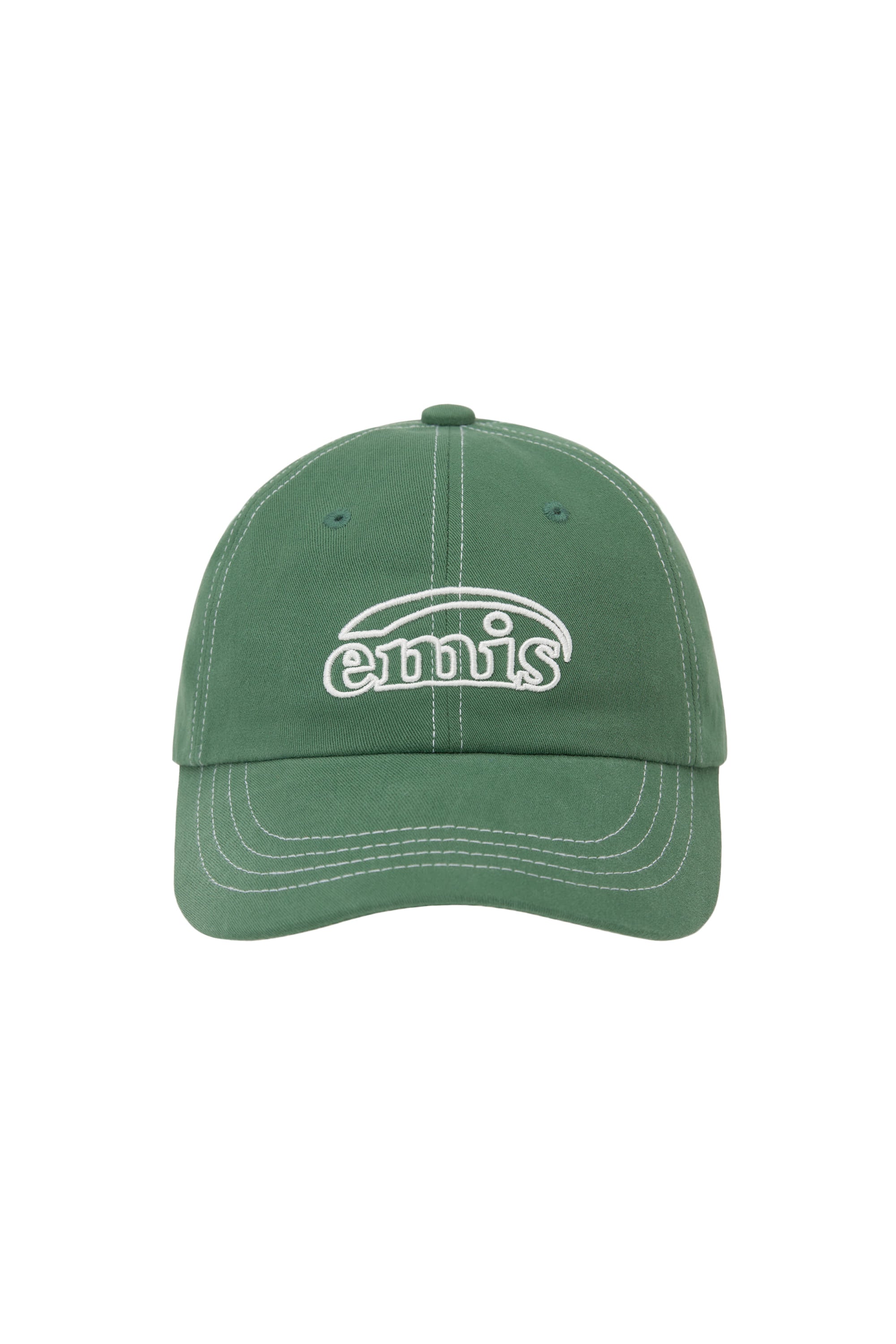 Emis - White Stitch Ball Cap (Green) product image 1 | TRAB K-Fashion Australia