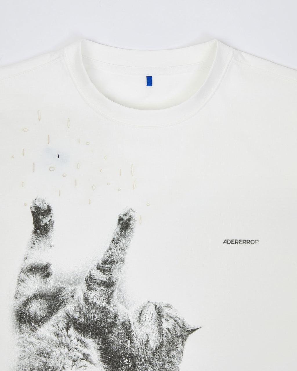 Ader Error - Blue cat t-shirt 01 (Off White) product image 6 | TRAB K-Fashion Australia