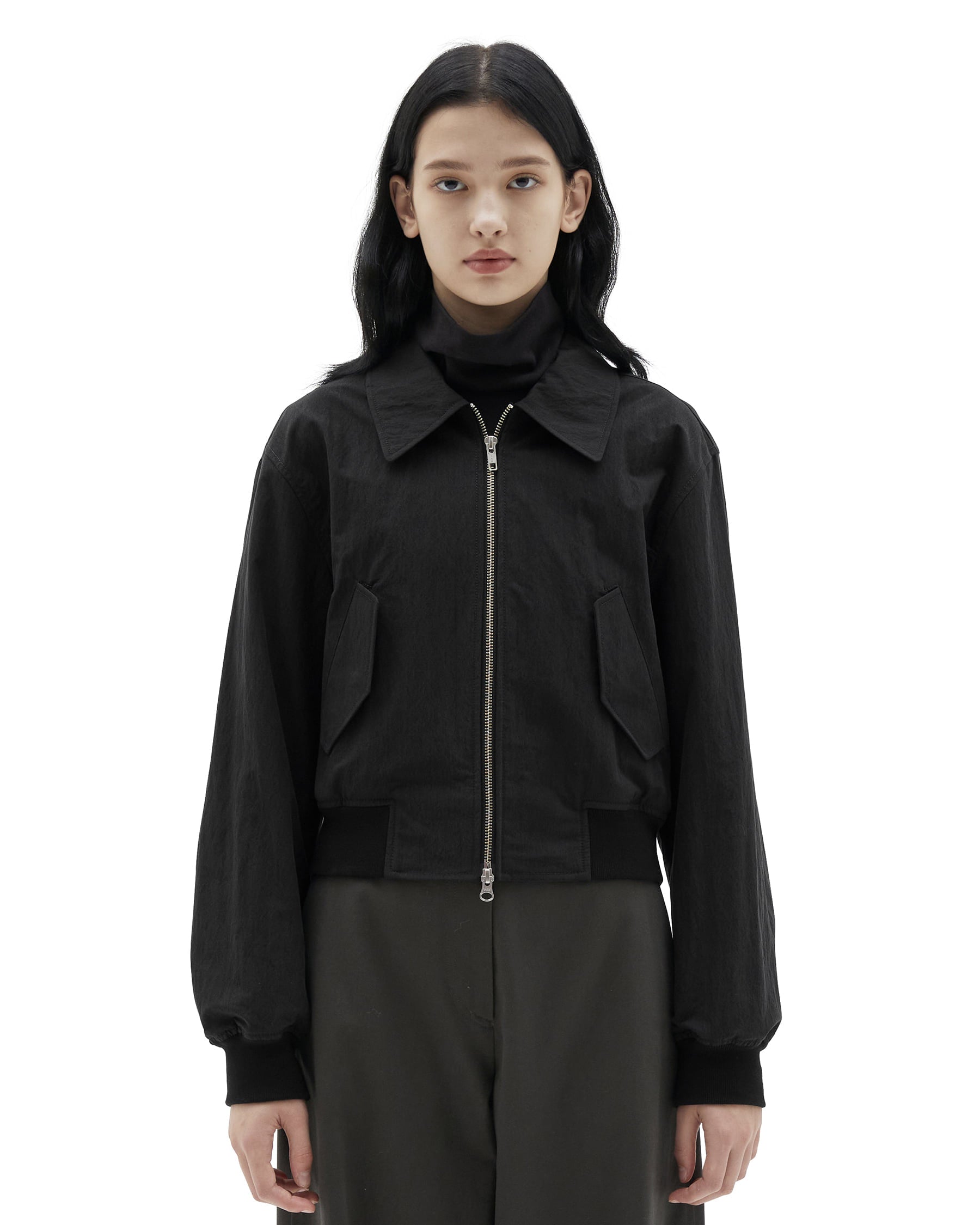 Brownyard - Flight Jacket (Black) product image 1 | TRAB K-Fashion Australia