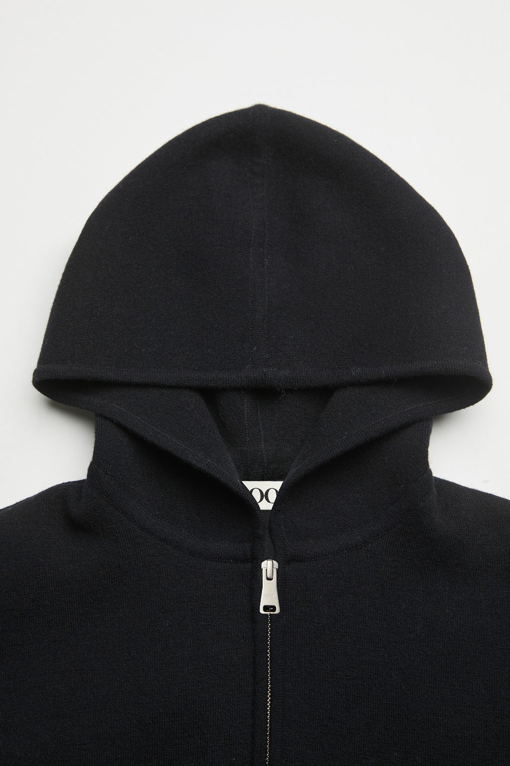 Coor - Double Face Wool And Blend Hoodie Zip-Up (Black) product image 5 | TRAB K-Fashion Australia