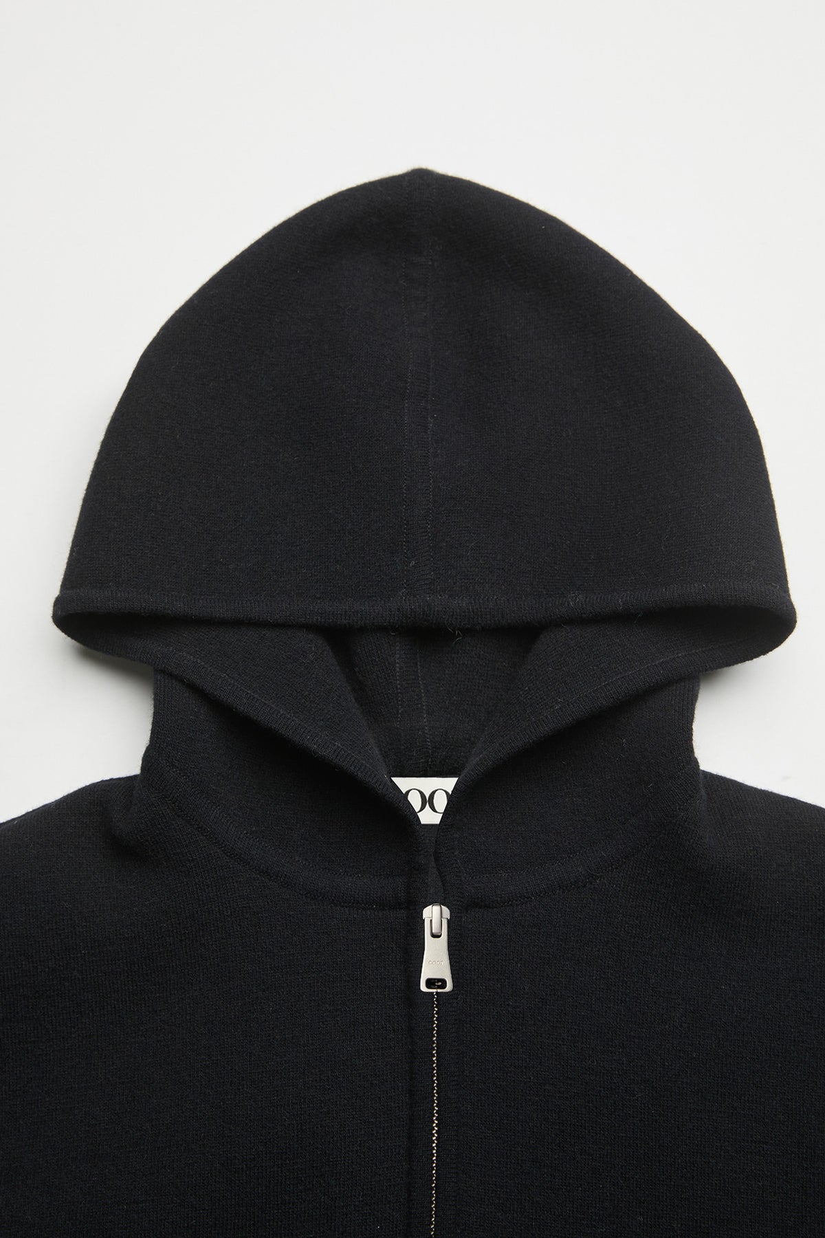 Coor - Double Face Wool And Blend Hoodie Zip-Up (Black) product image 5 | TRAB K-Fashion Australia