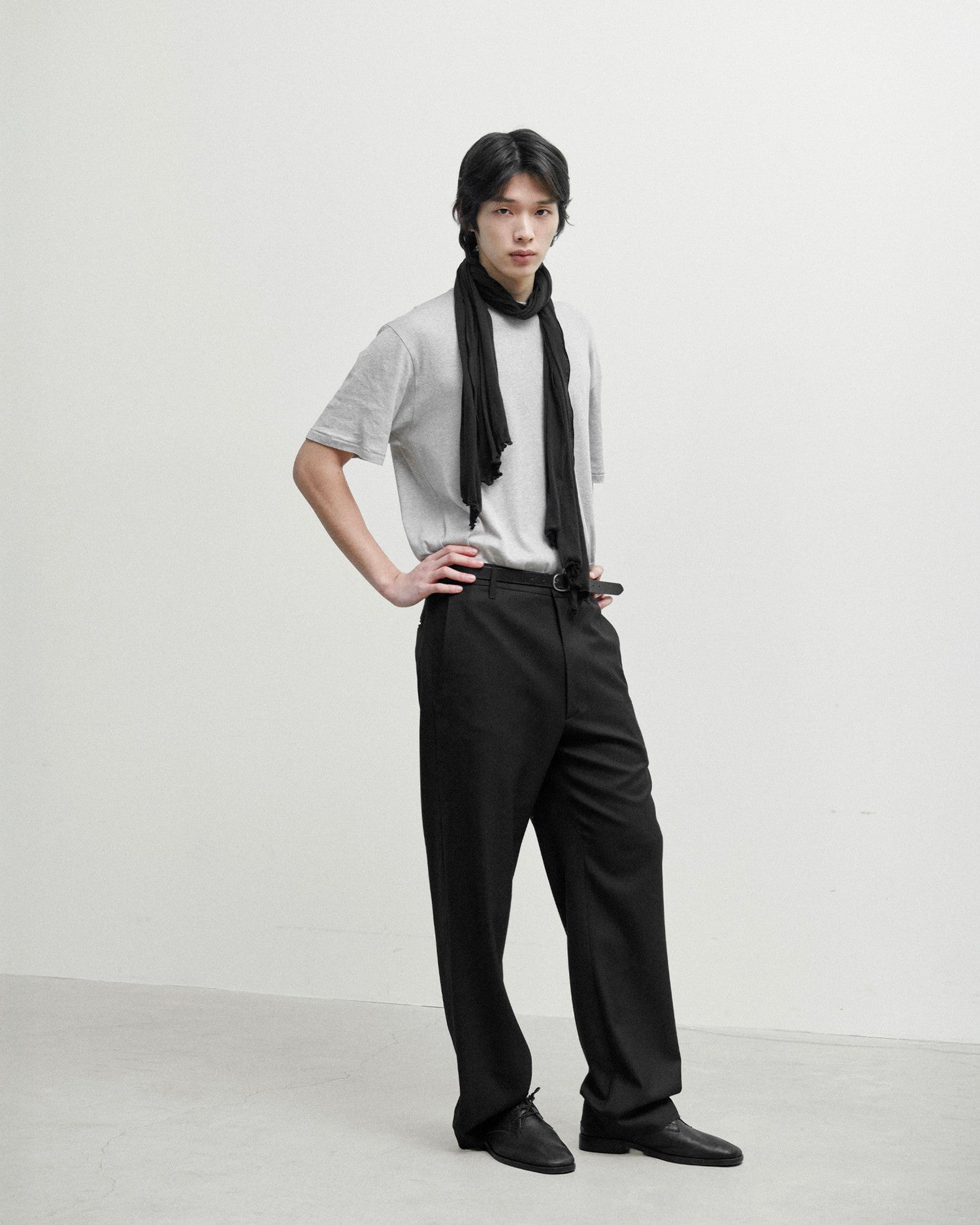 Brownyard - Essential Wool Trouser (Black) product image 2 | TRAB K-Fashion Australia
