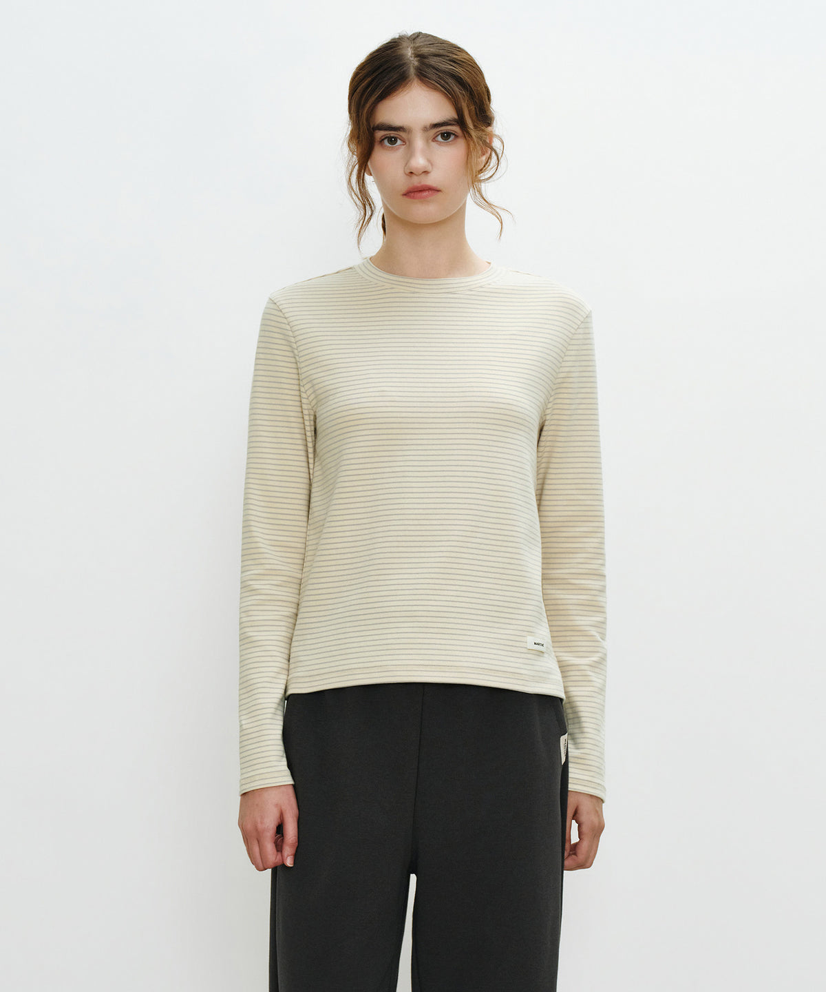 Marithe & Francois Girbaud - Basic Long Sleeve (Butter) product image 1 | TRAB K-Fashion Australia
