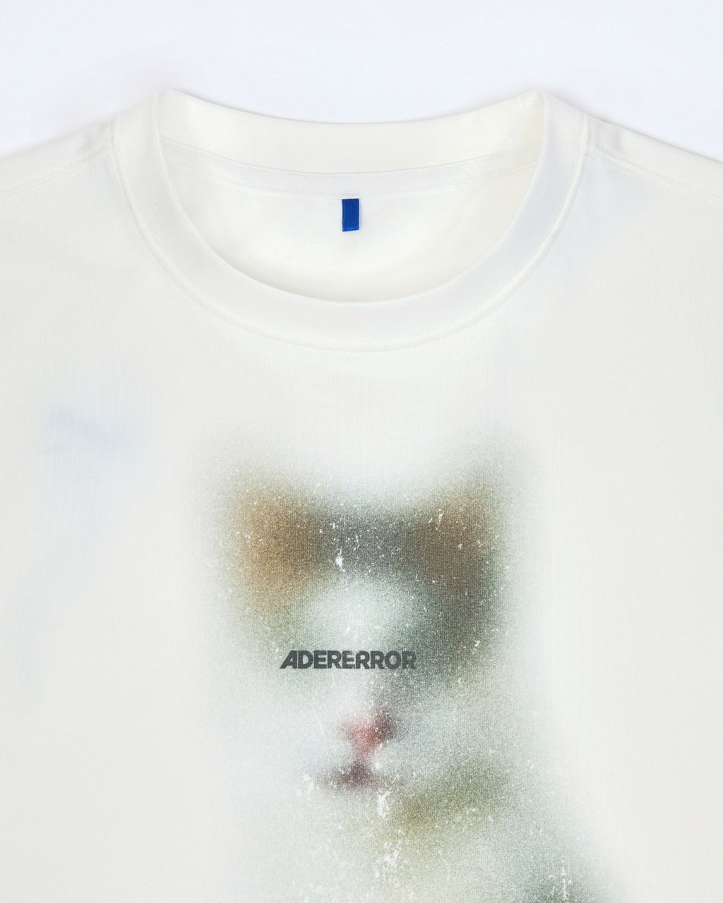 Ader Error - Blue cat t-shirt 03 (Off White) product image 6 | TRAB K-Fashion Australia