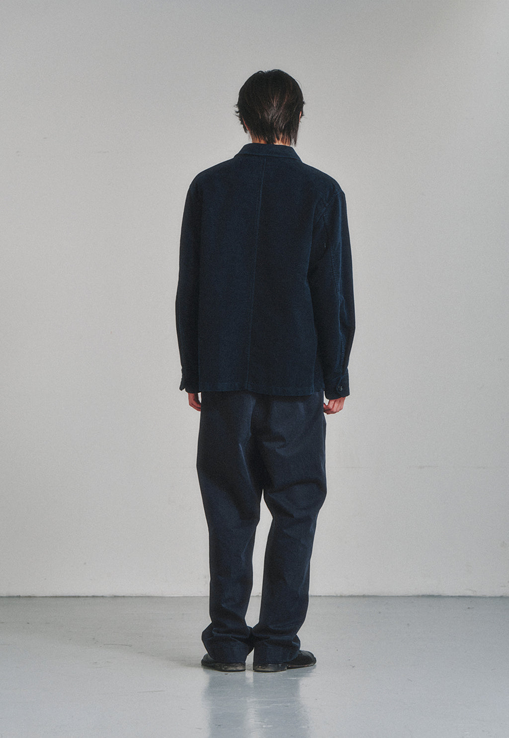 Art if acts - Washed Moleskin French Work Jacket (Vintage Navy) product image 4 | TRAB K-Fashion Australia