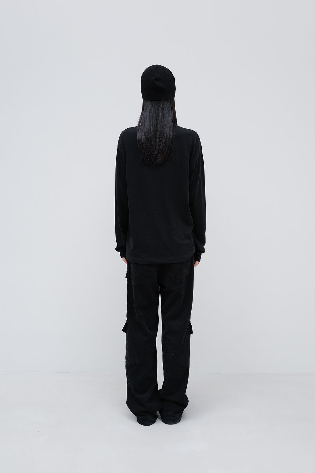 Deinet - Deinet Corduroy Utility Cargo Pants (Black) product image 3 | TRAB K-Fashion Australia