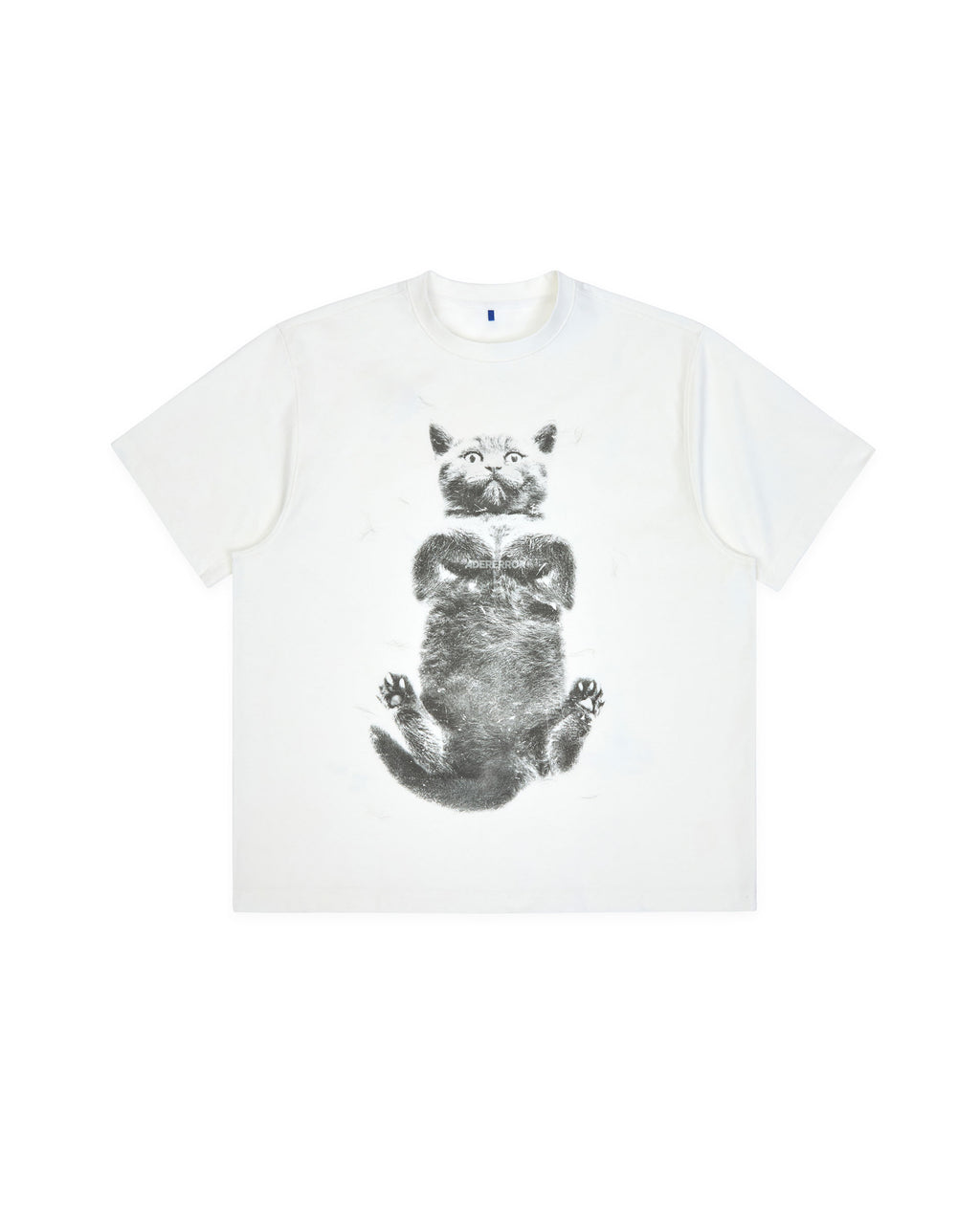 Ader Error - Blue cat t-shirt 02 (Off White) product image 14 | TRAB K-Fashion Australia