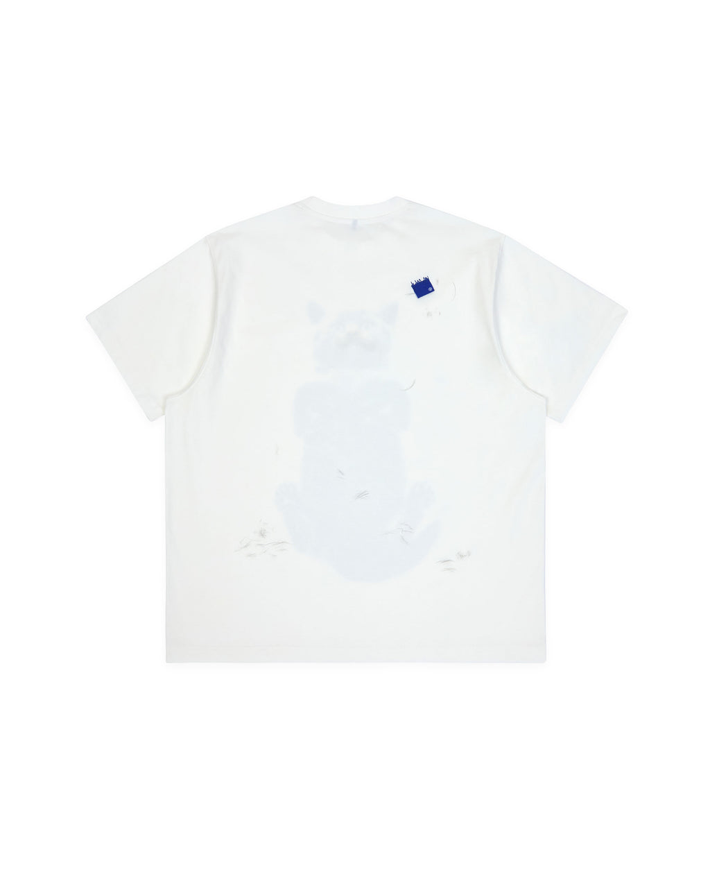 Ader Error - Blue cat t-shirt 02 (Off White) product image 15 | TRAB K-Fashion Australia