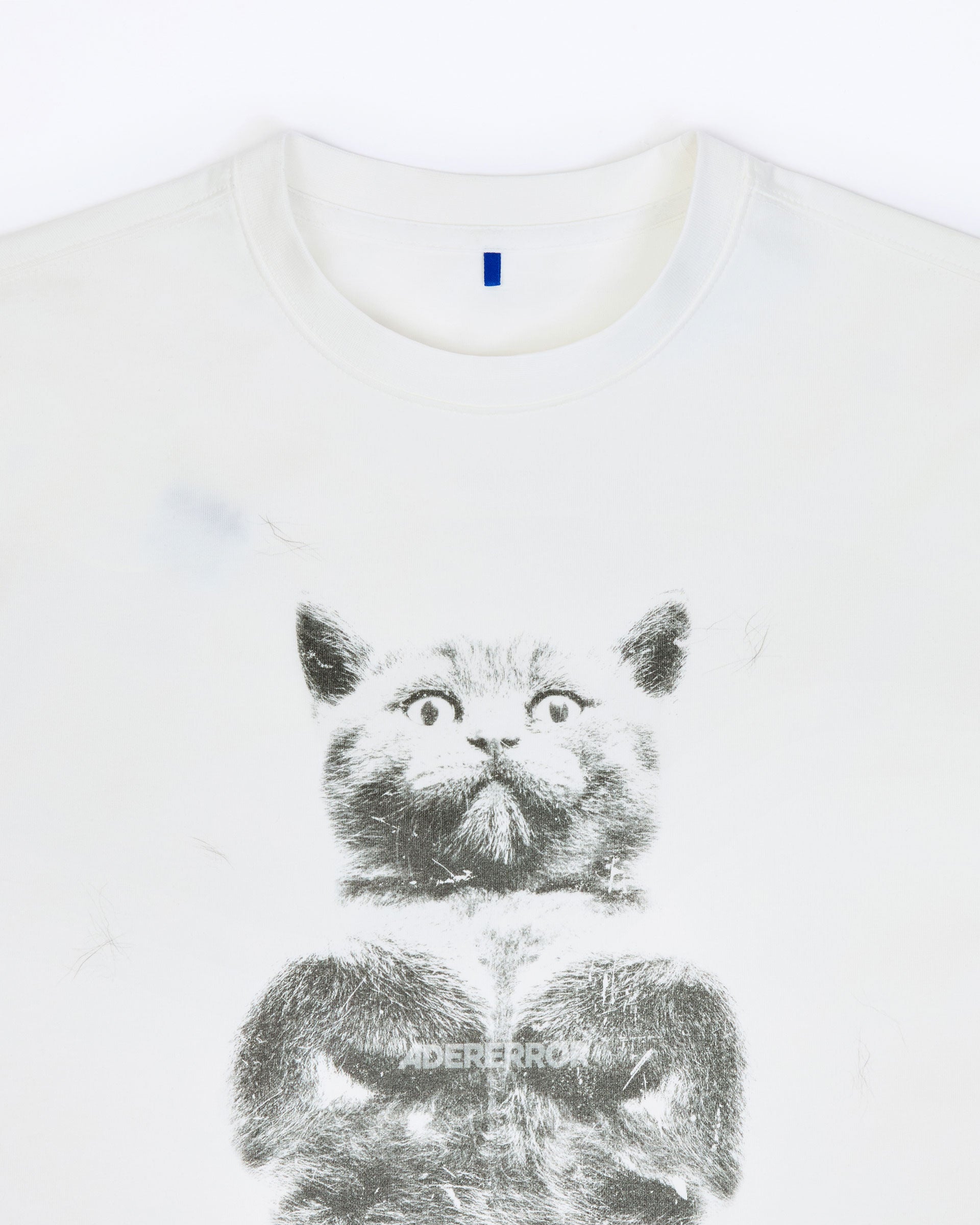 Ader Error - Blue cat t-shirt 02 (Off White) product image 8 | TRAB K-Fashion Australia