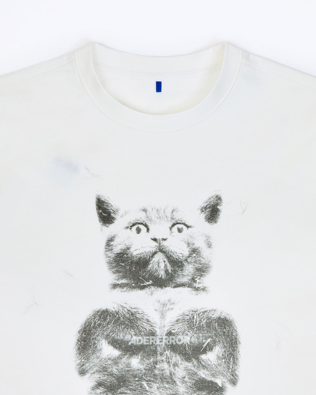 Ader Error - Blue cat t-shirt 02 (Off White) product image 8 | TRAB K-Fashion Australia