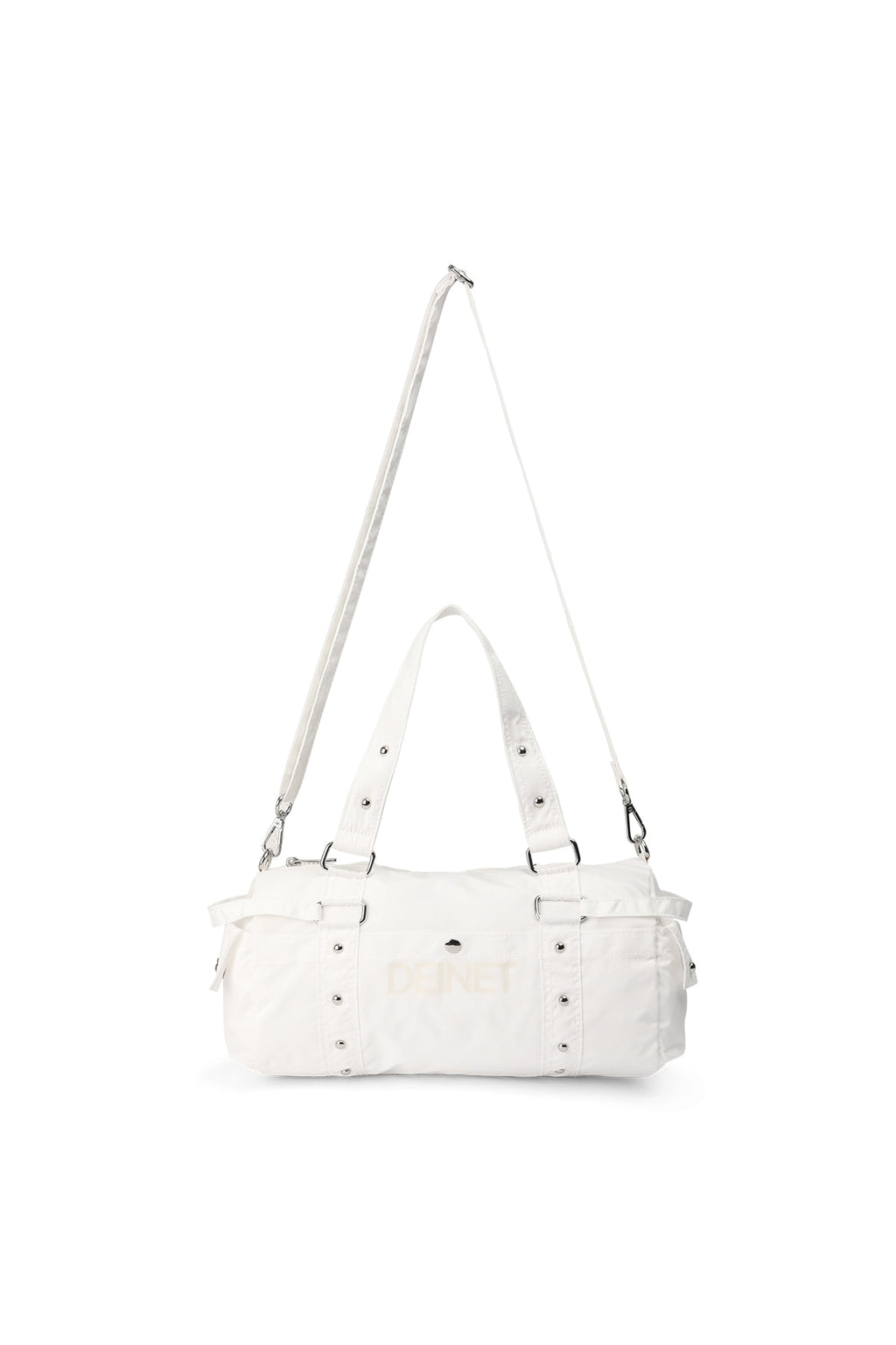 Deinet - Logo Duffle Mini Bag (White) product image 4 | TRAB K-Fashion Australia