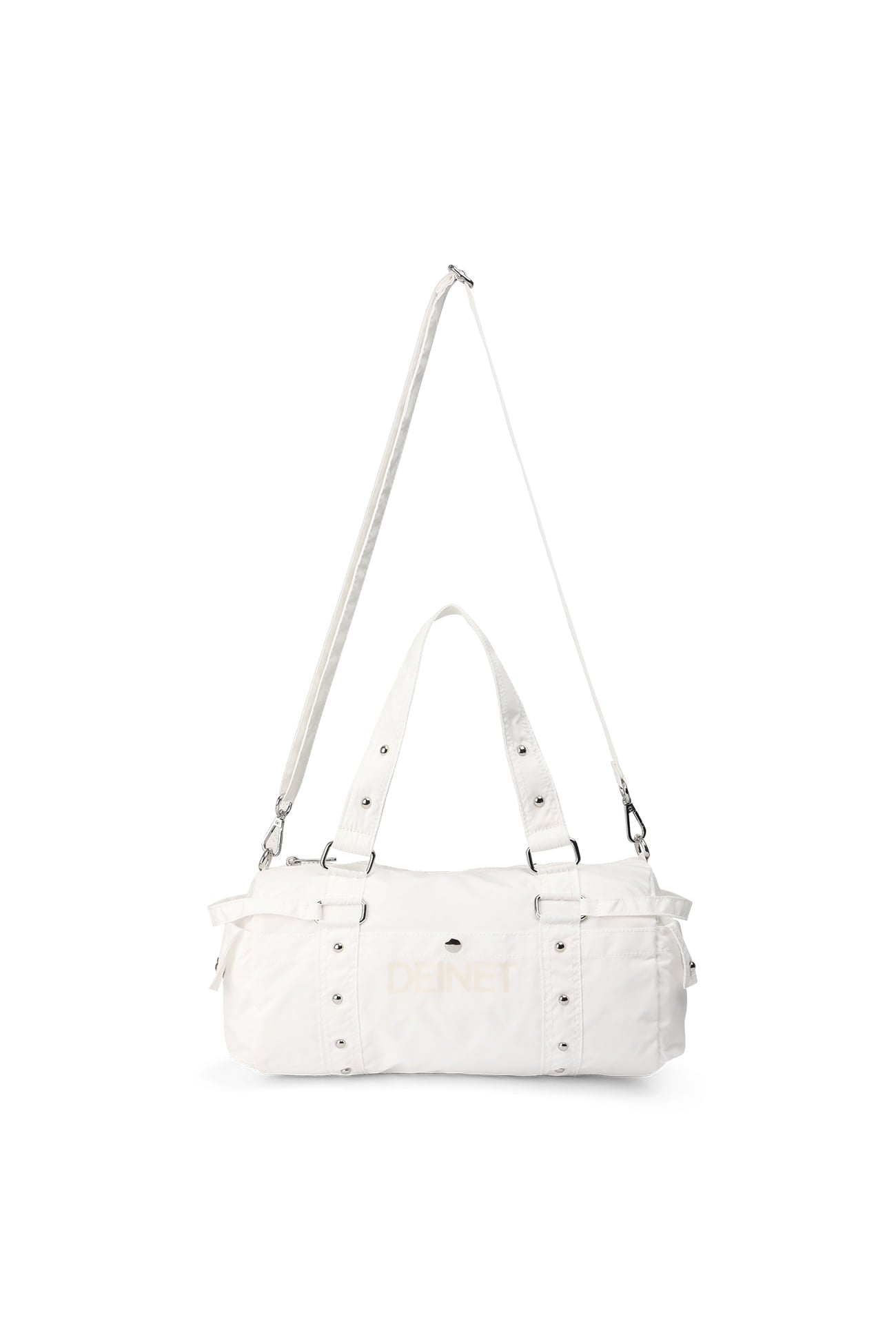 Deinet - Logo Duffle Mini Bag (White) product image 4 | TRAB K-Fashion Australia